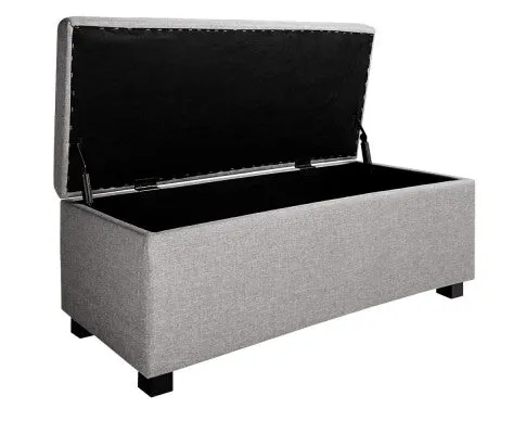 Ottoman Large - Light Grey