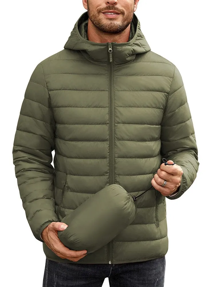 Packable Puffer Jacket with Hood (US Only)