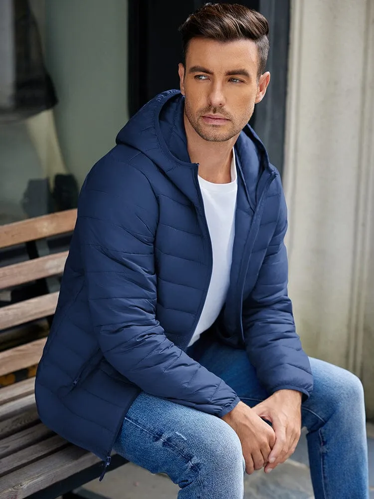 Packable Puffer Jacket with Hood (US Only)