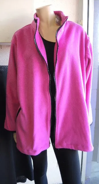 Party Girl Polar Fleece Zip Front Jacket  (Many Colours)