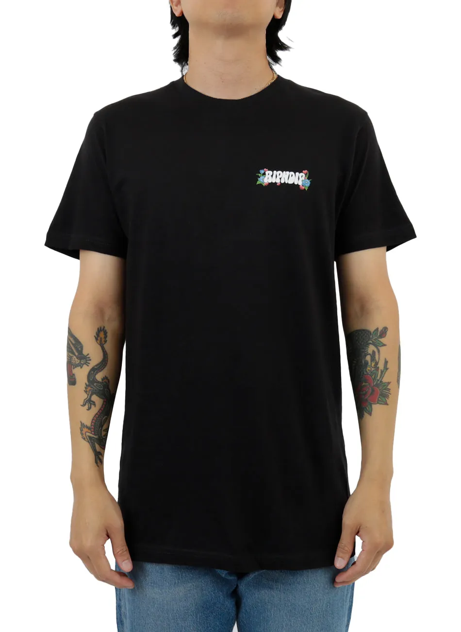 Peace Love Ripndip T-Shirt - Black