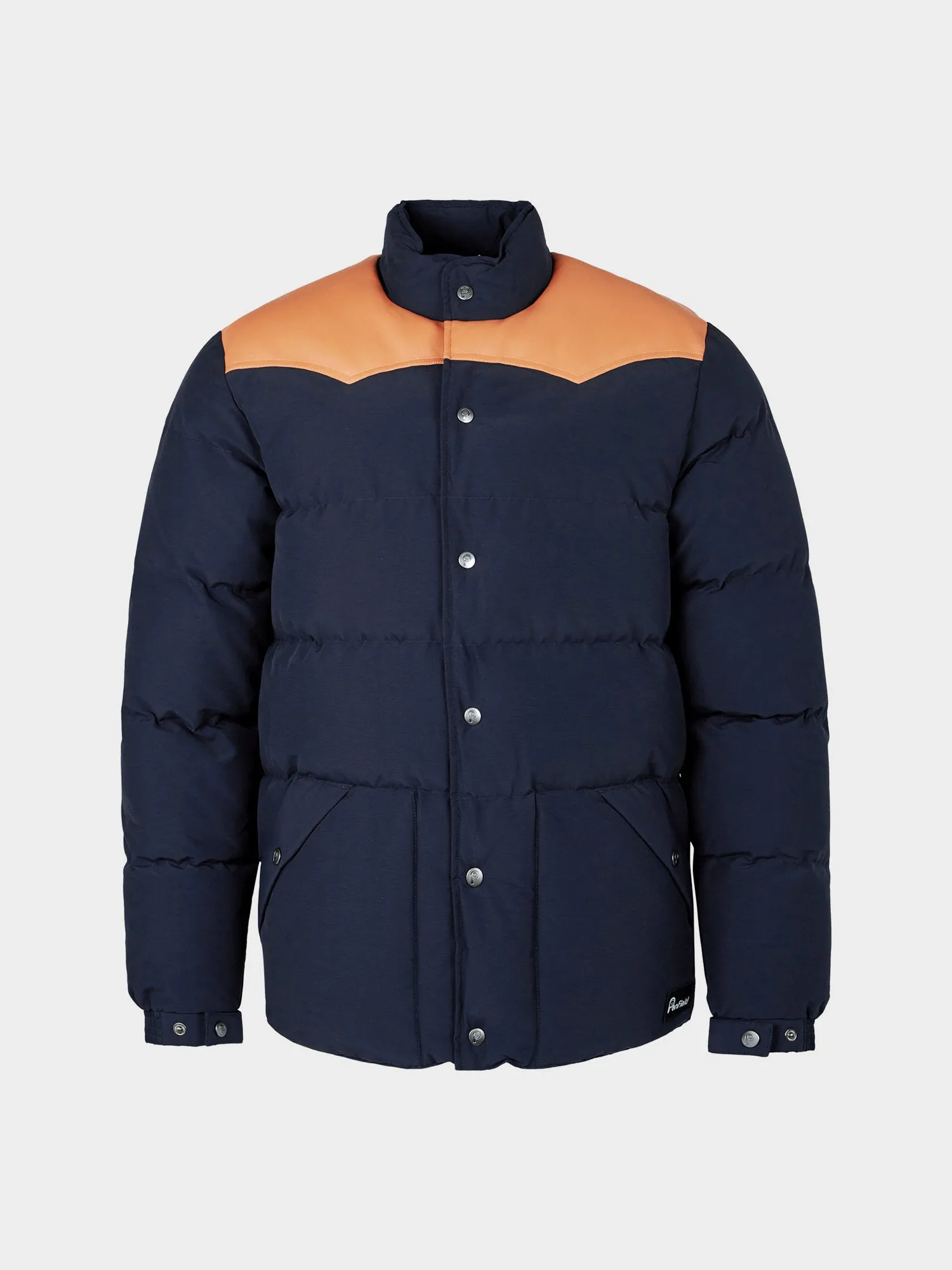 Pelam Puffer Jacket in Navy Blue