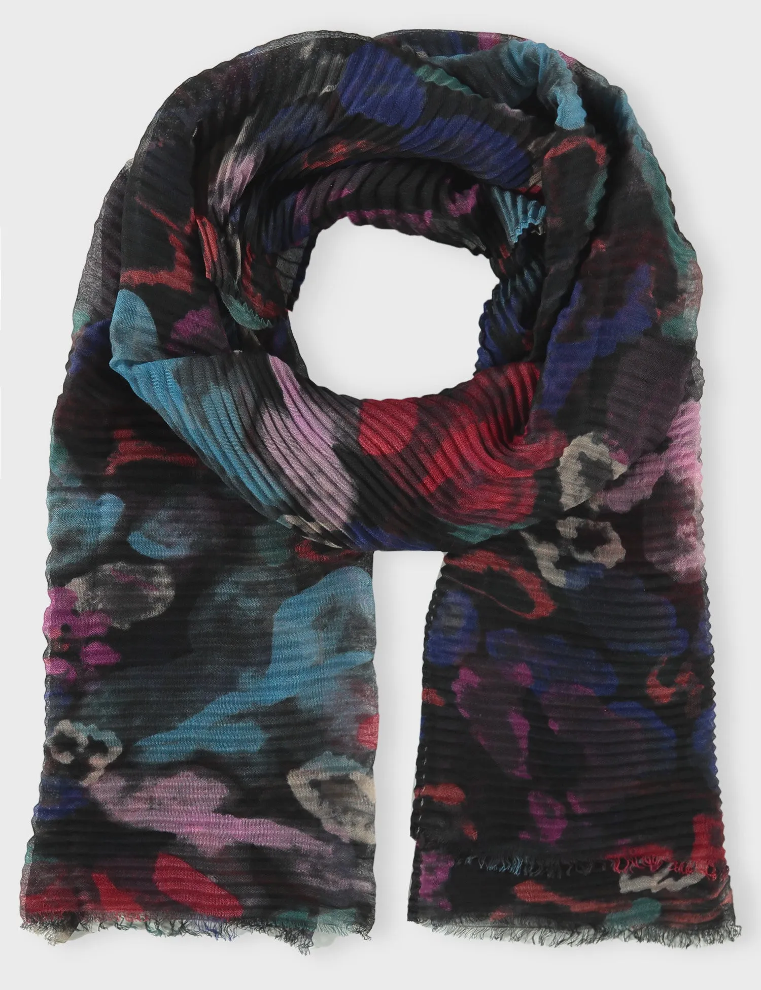 Plissé Pleated Scarf