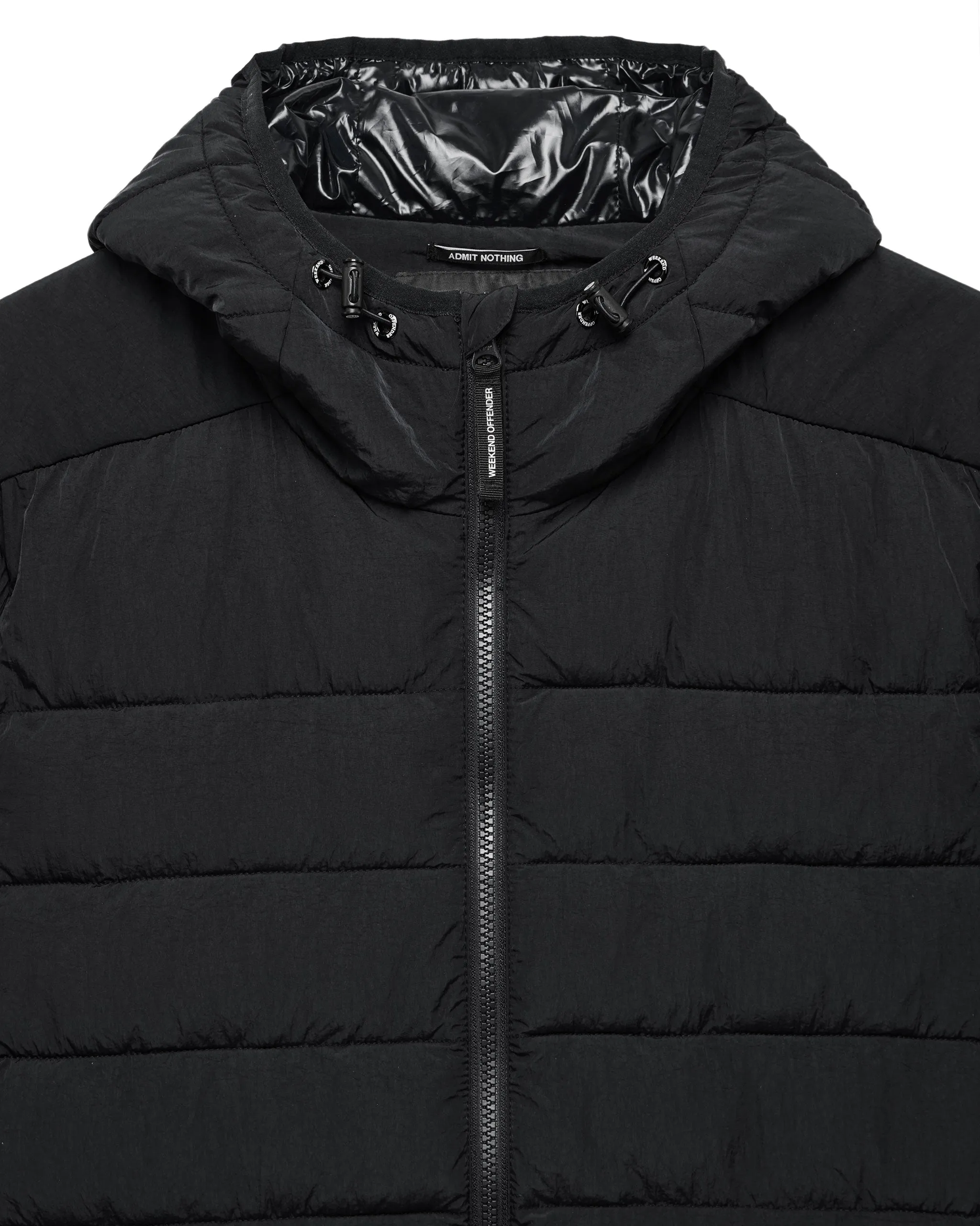 Plus Size - La Guardia Puffer Jacket Black