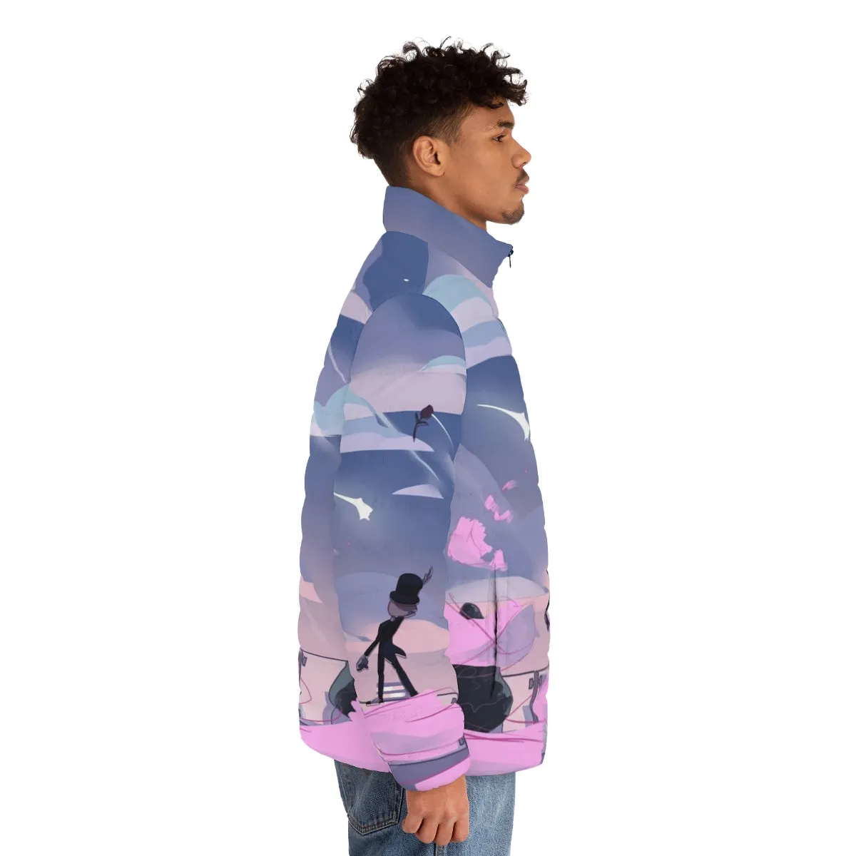 "And She's Gone" Steven Universe Puffer Jacket