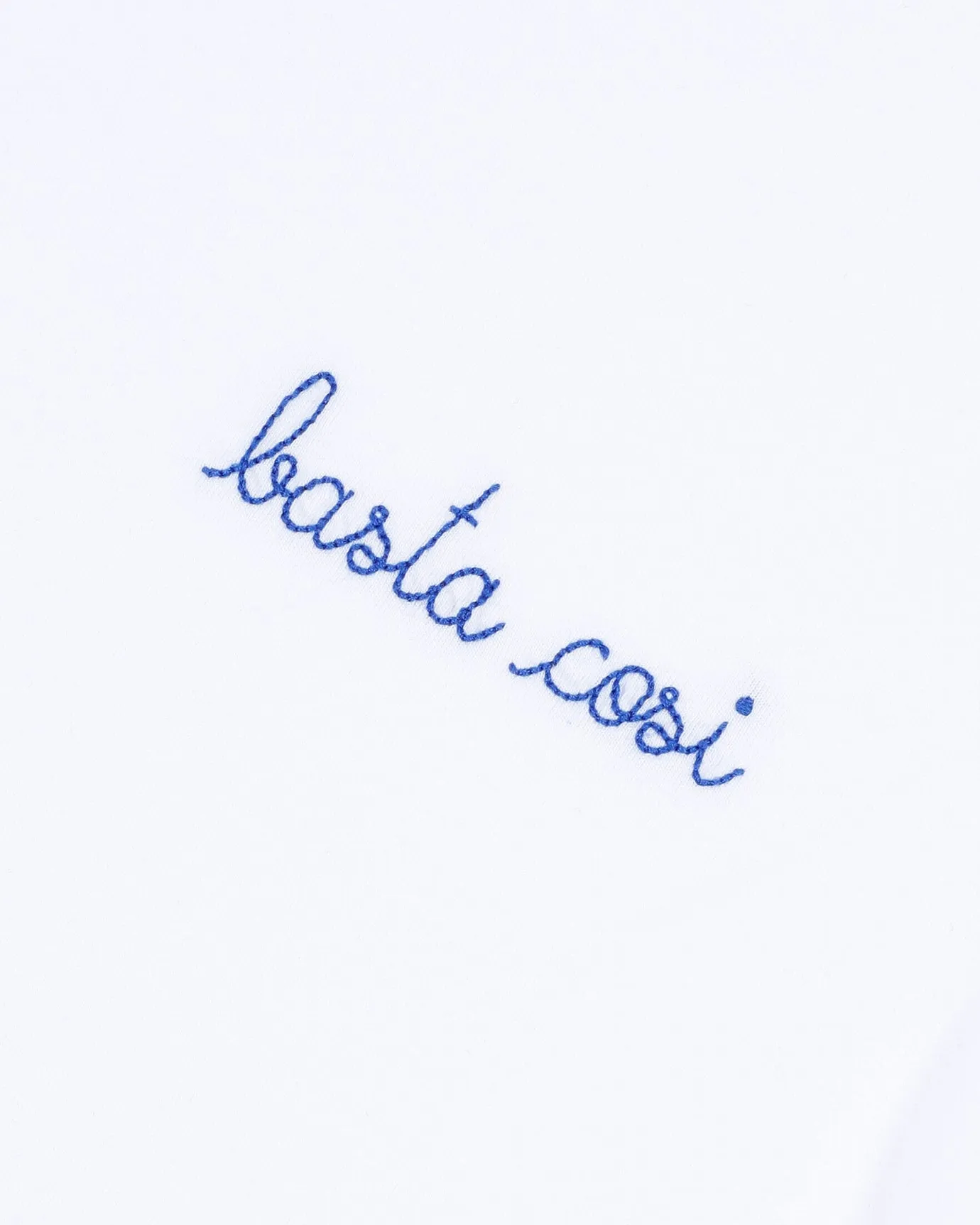 "Basta Cosi" poitou t-shirt