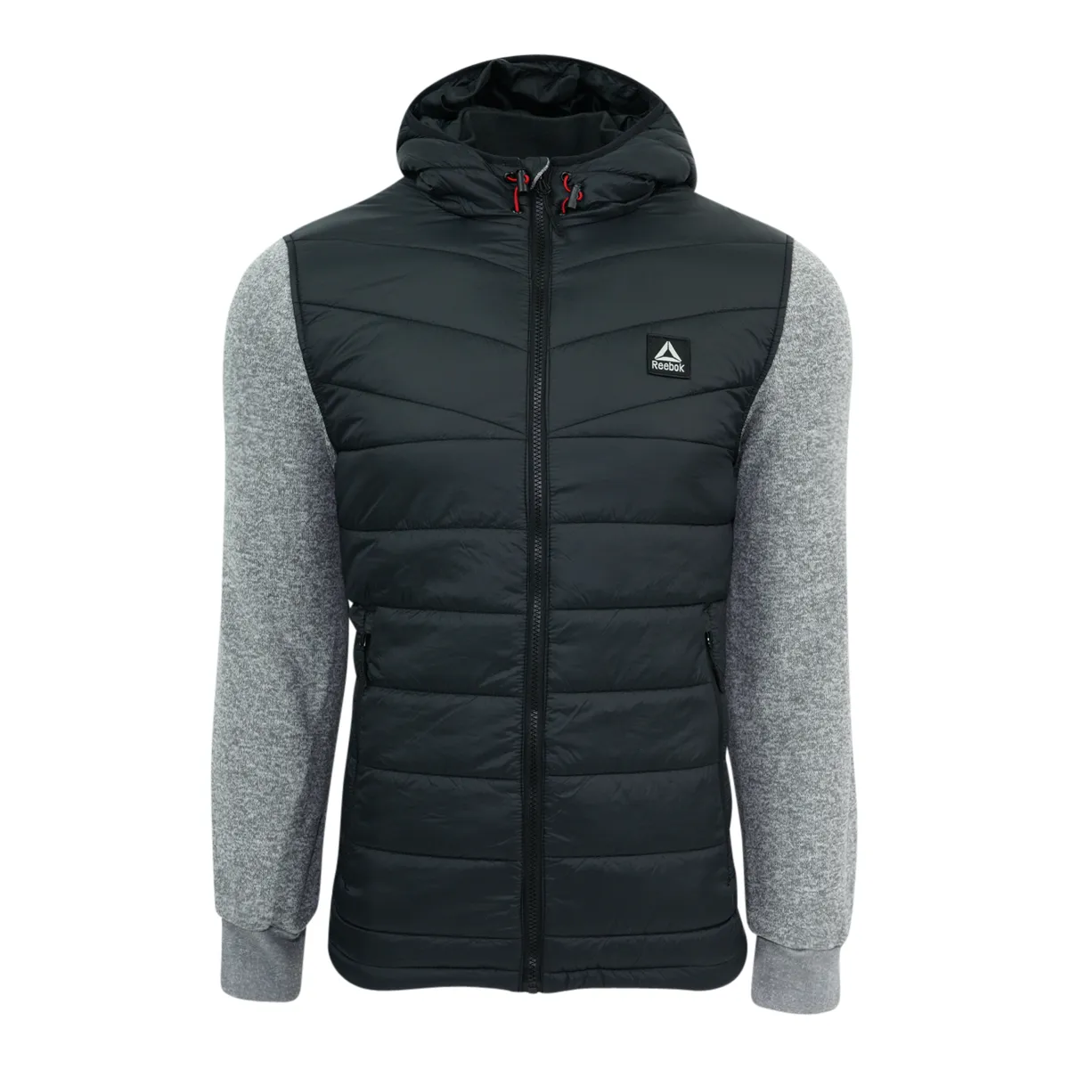 Reebok Men's Sweater Fleece Mix Jacket