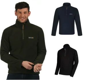 Regatta Mens Elgon Half Zip Lightweight Pullover Fleece Jumper