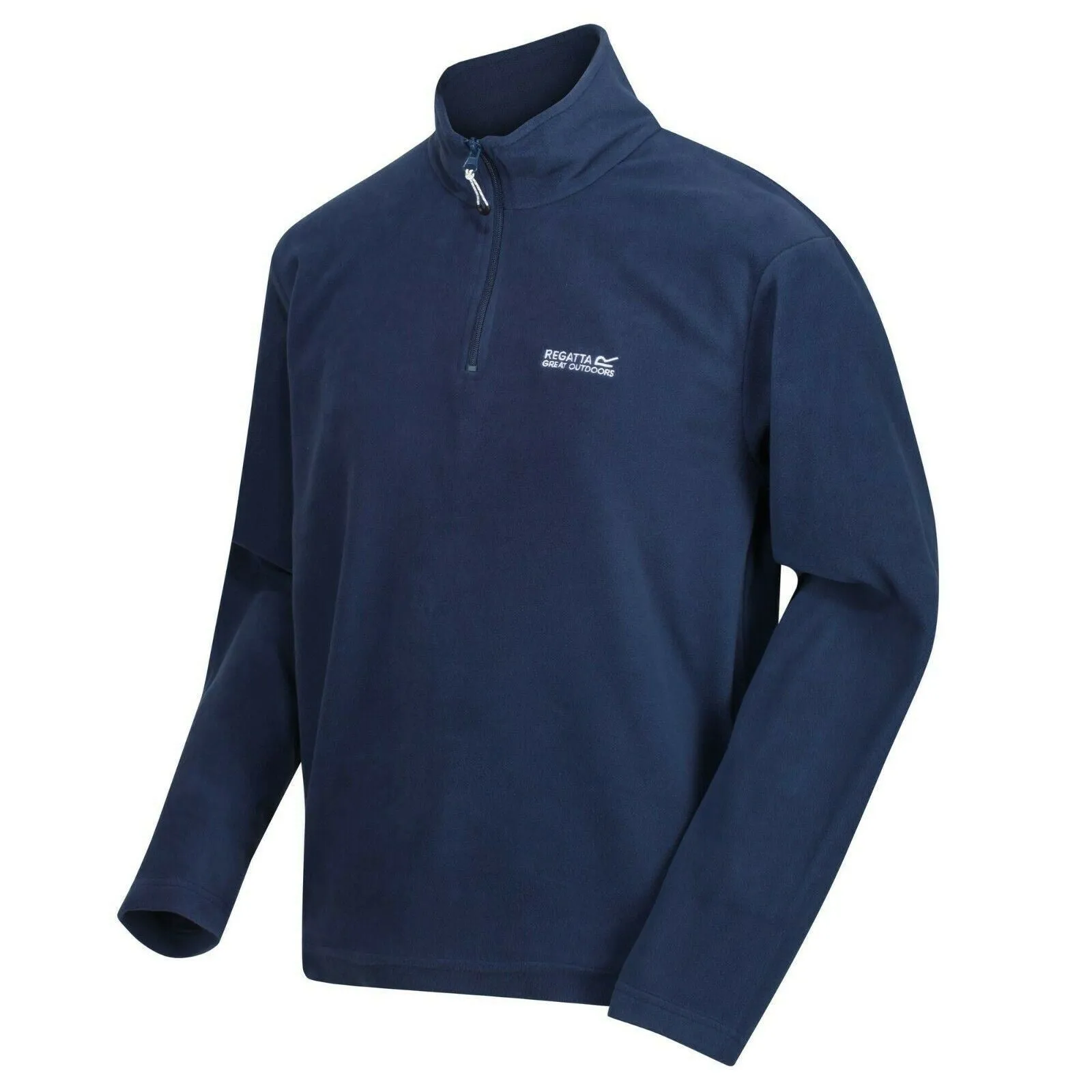 Regatta Mens Thompson Half Zip Light Micro Fleece | Dark Colours