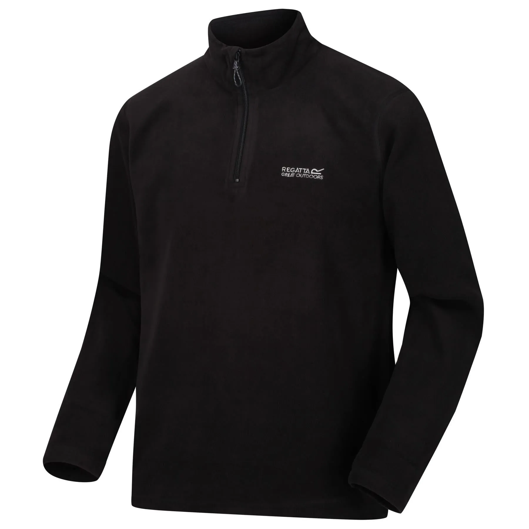 Regatta Mens Thompson Half Zip Light Micro Fleece | Dark Colours