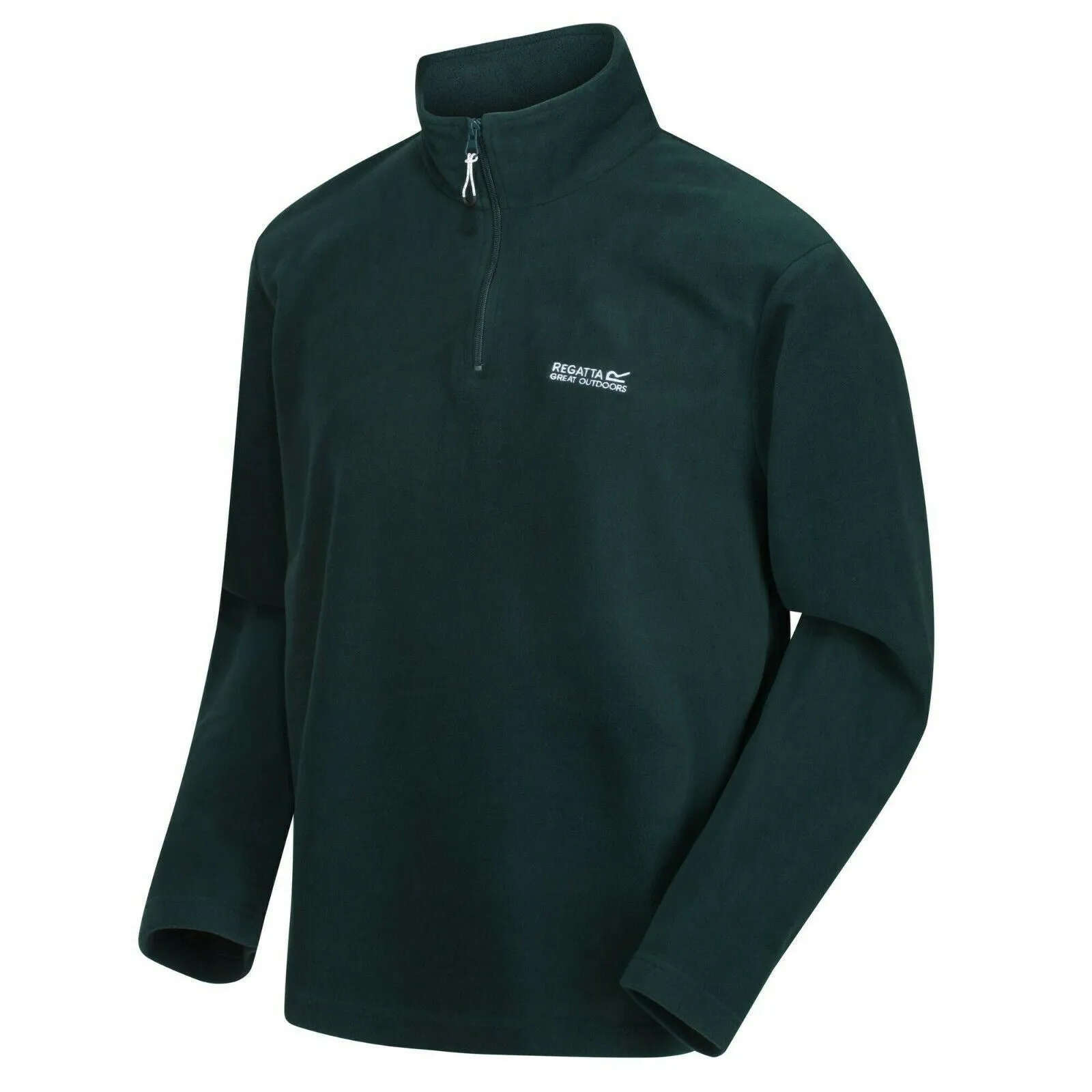 Regatta Mens Thompson Half Zip Light Micro Fleece | Dark Colours