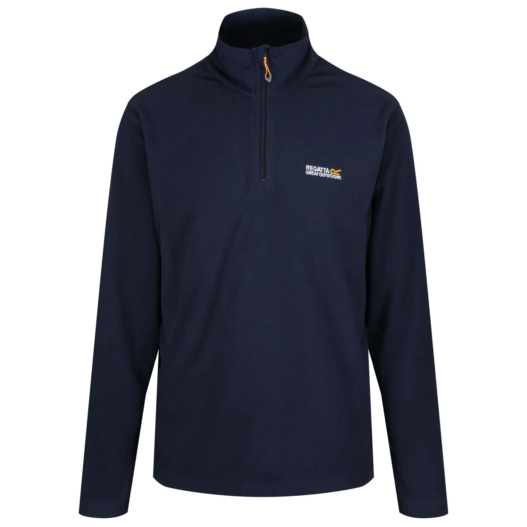 Regatta Mens Thompson Half Zip Light Micro Fleece | Dark Colours