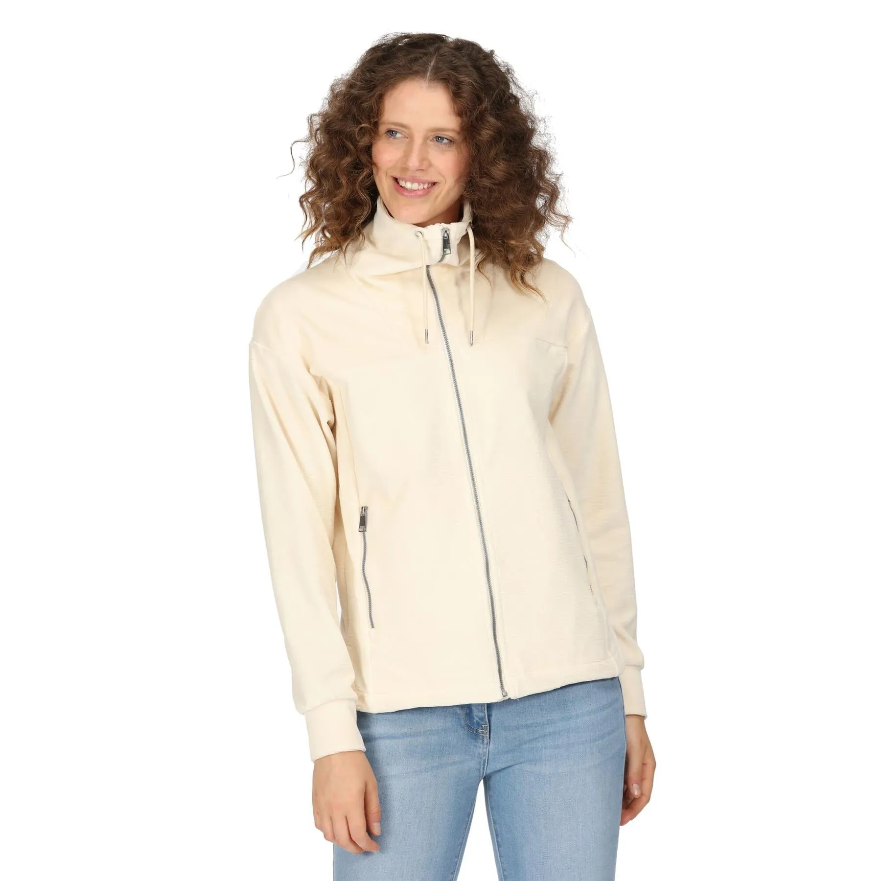 Regatta Womens Jessalyn Full Zip Velour Fleece Jacket