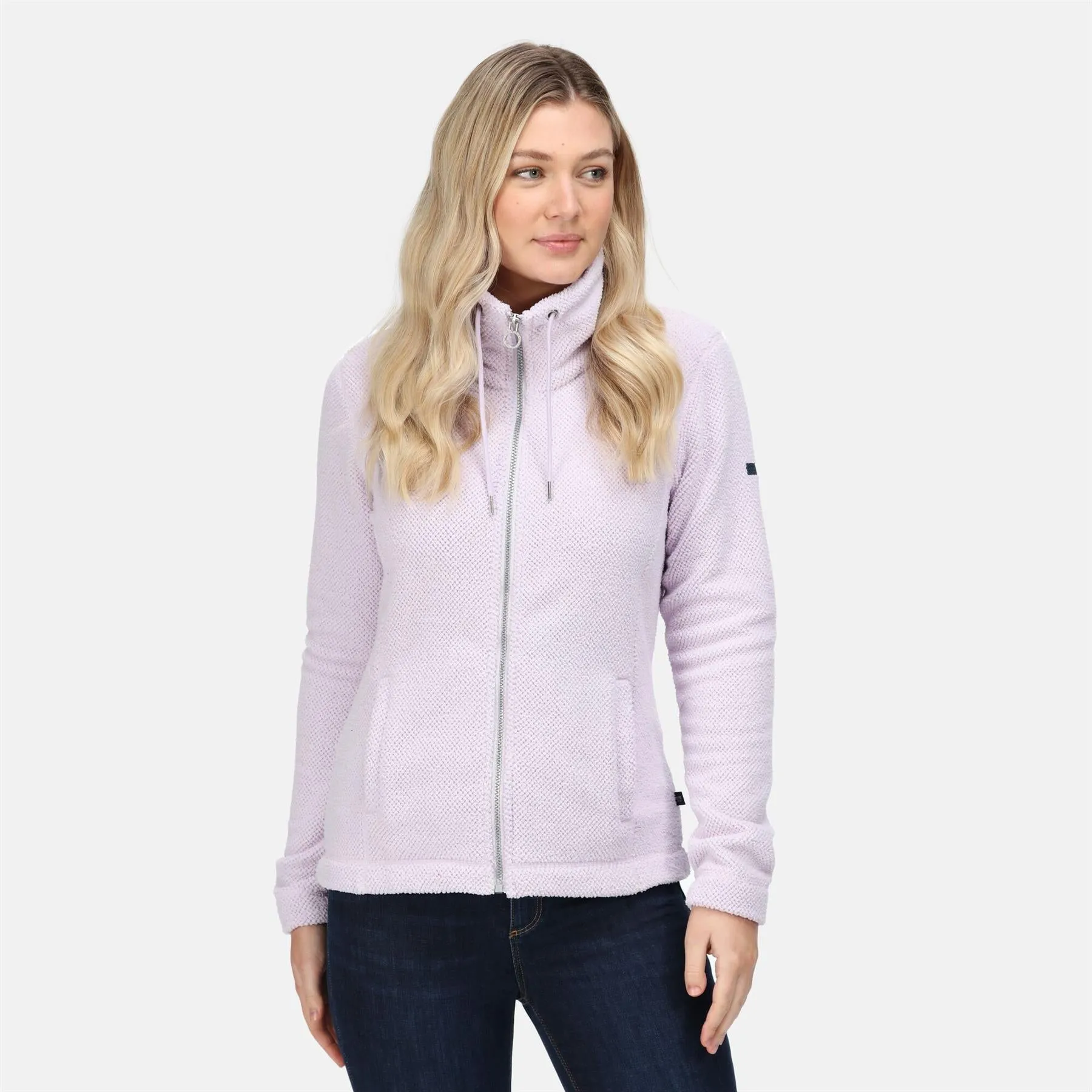 Regatta Womens Zabelle Mock Neck Full Zip Fleece Jacket