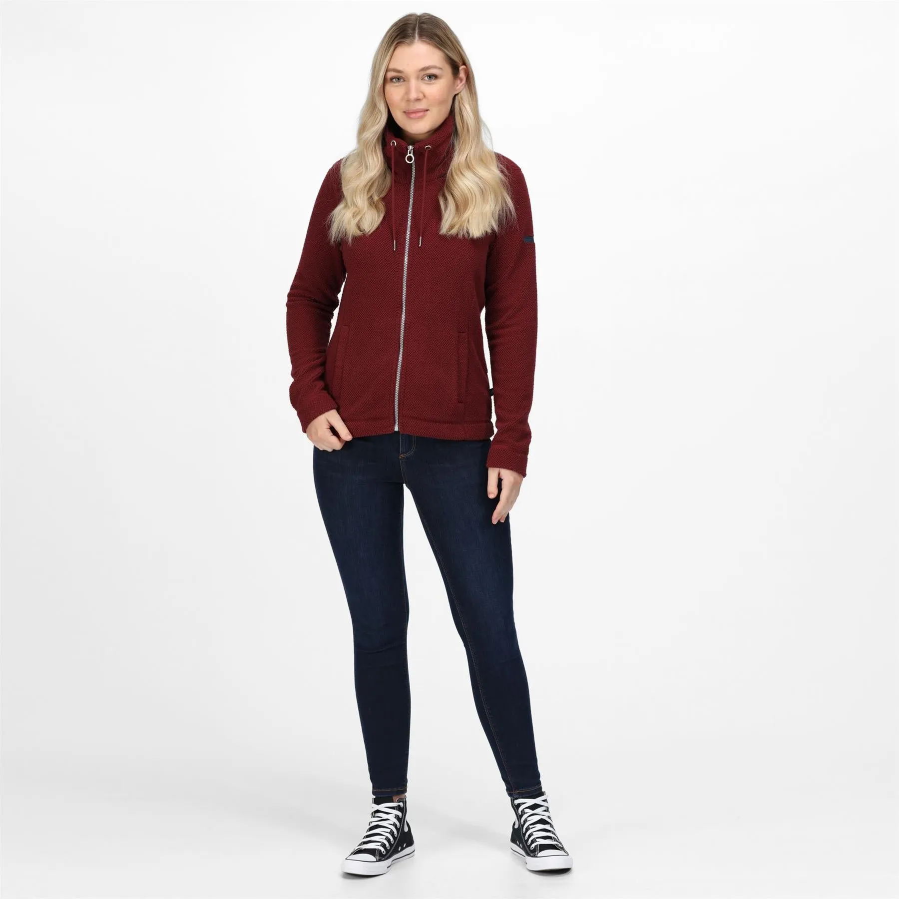 Regatta Womens Zabelle Mock Neck Full Zip Fleece Jacket