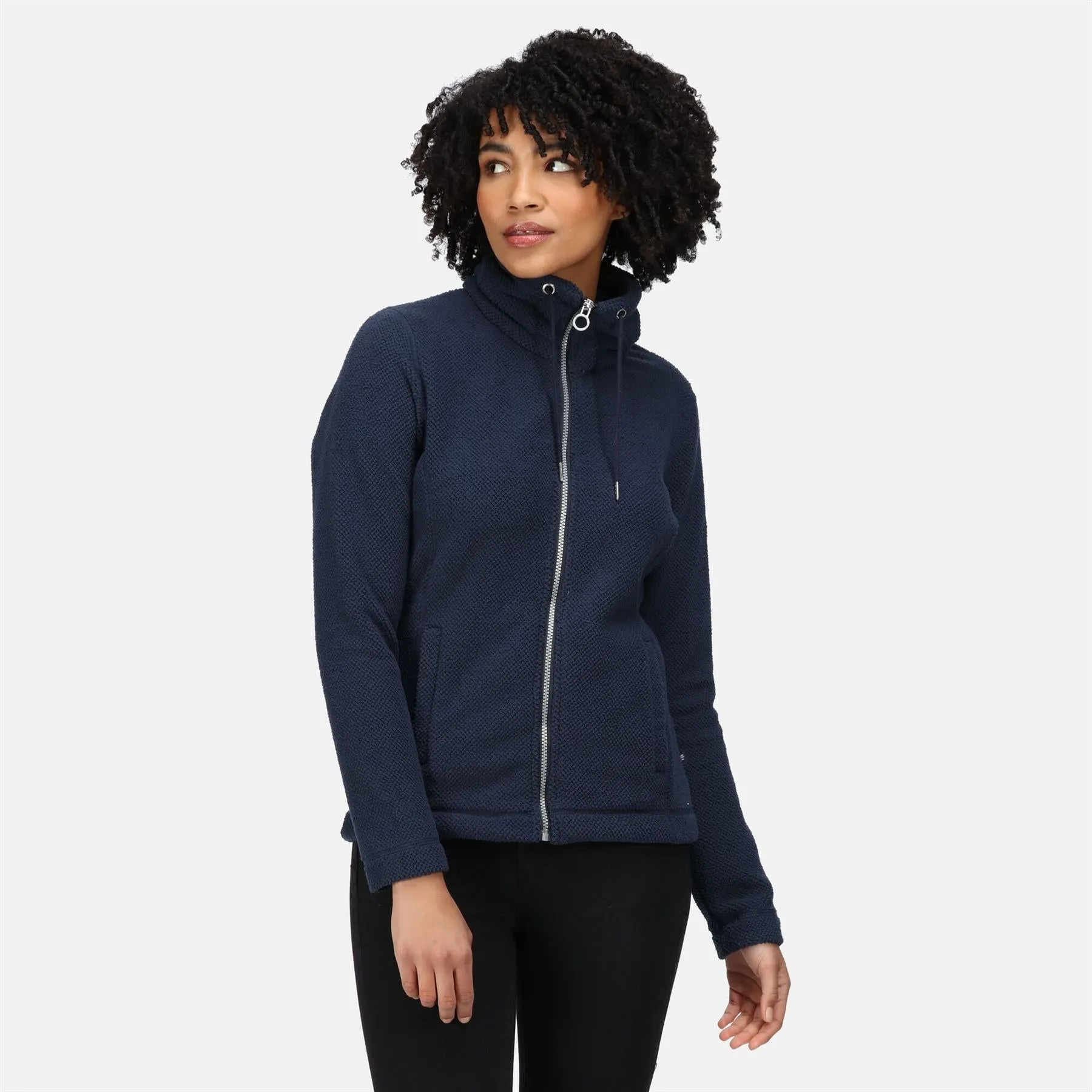 Regatta Womens Zabelle Mock Neck Full Zip Fleece Jacket