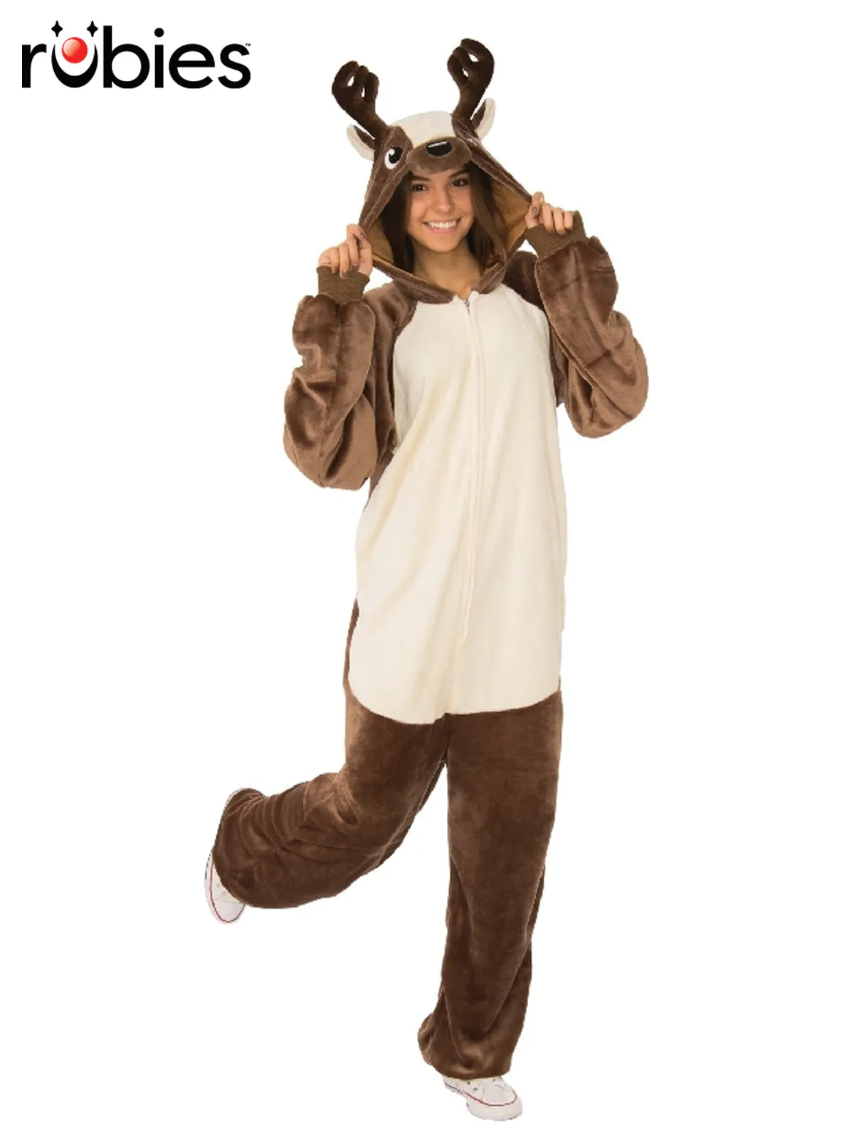 REINDEER FURRY ONESIE COSTUME