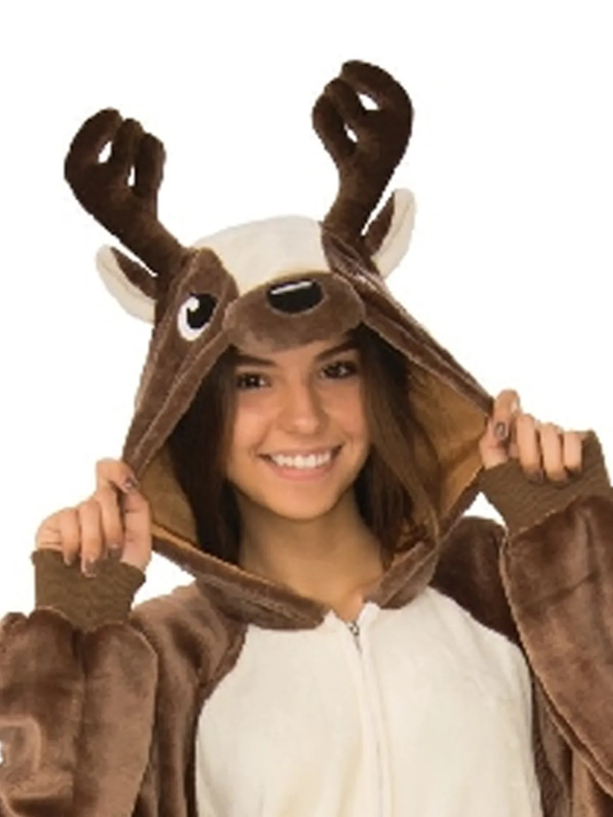 REINDEER FURRY ONESIE COSTUME