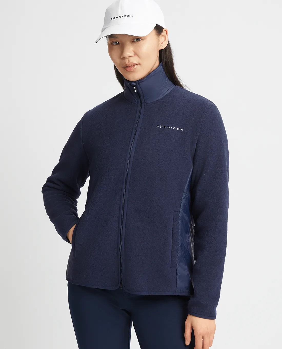 ROHNISCH Perinne Fleece Jacket Navy