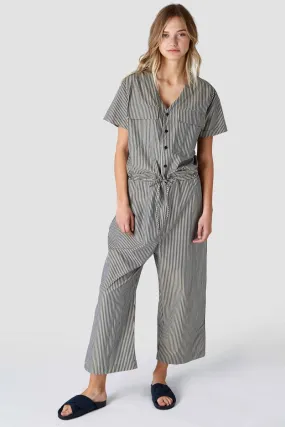 Rosalina Melange Stripe Pantsuit