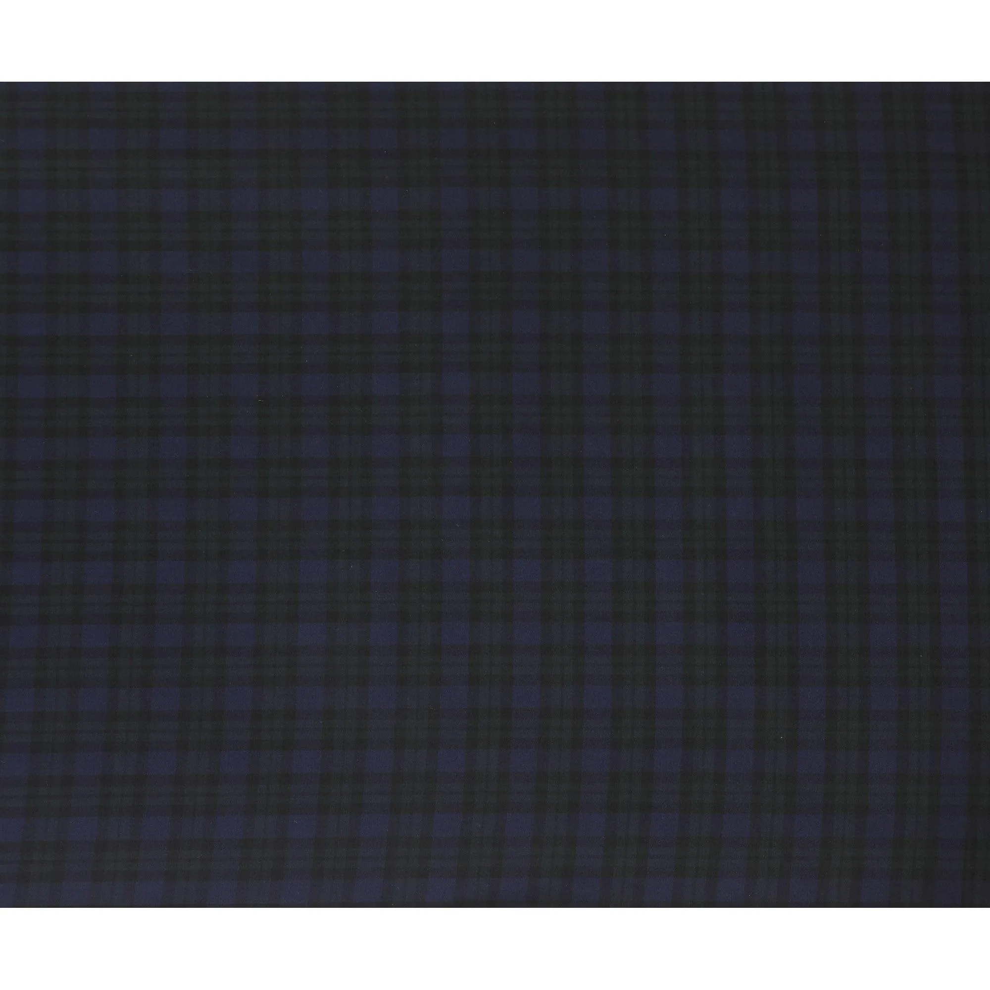 Royal blue Premium English Super 120's all wool suiting fabric with bottle green and black checks design-D11419