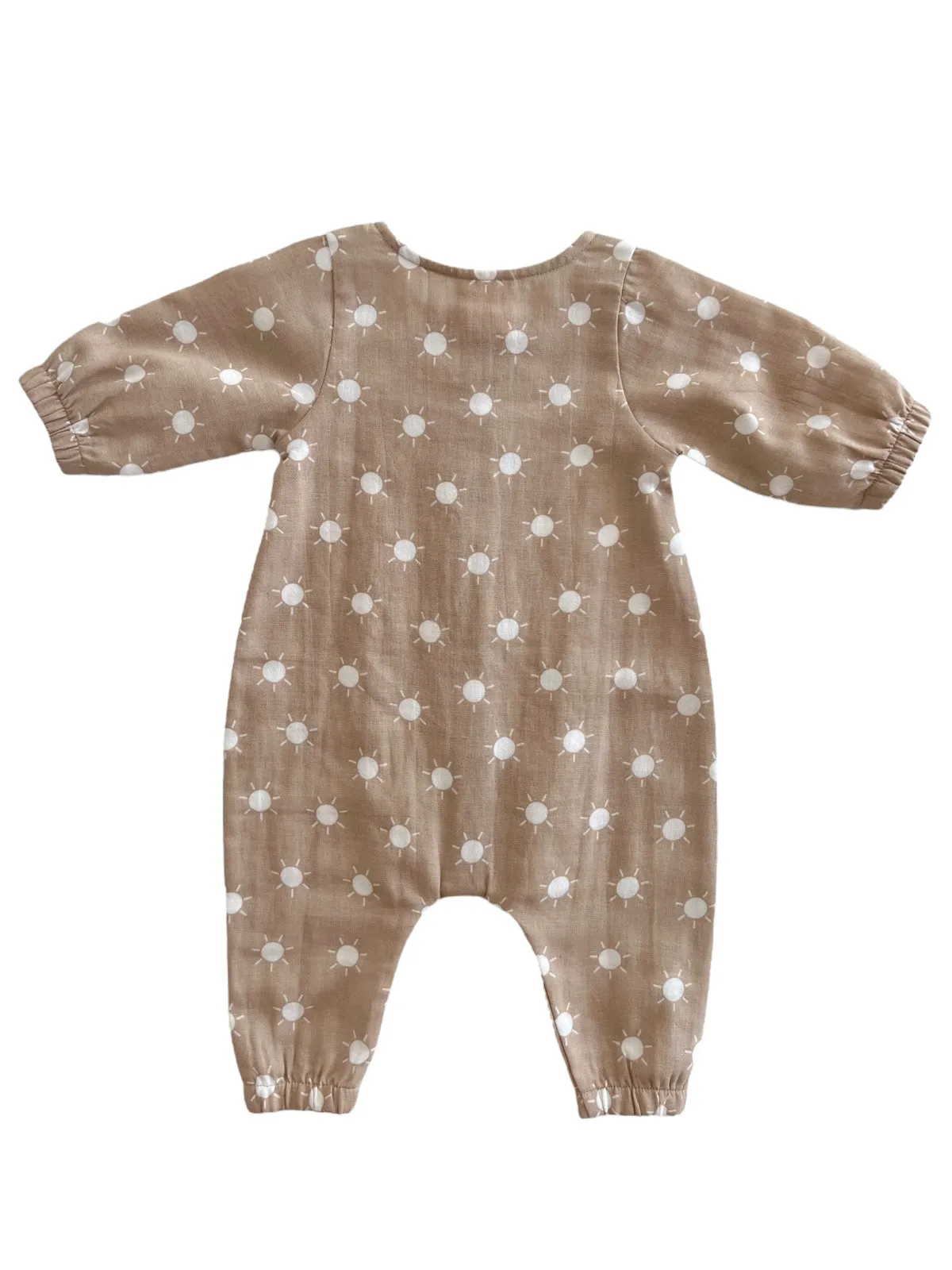 Sand Sun / Organic Long Sleeve Bay Jumpsuit