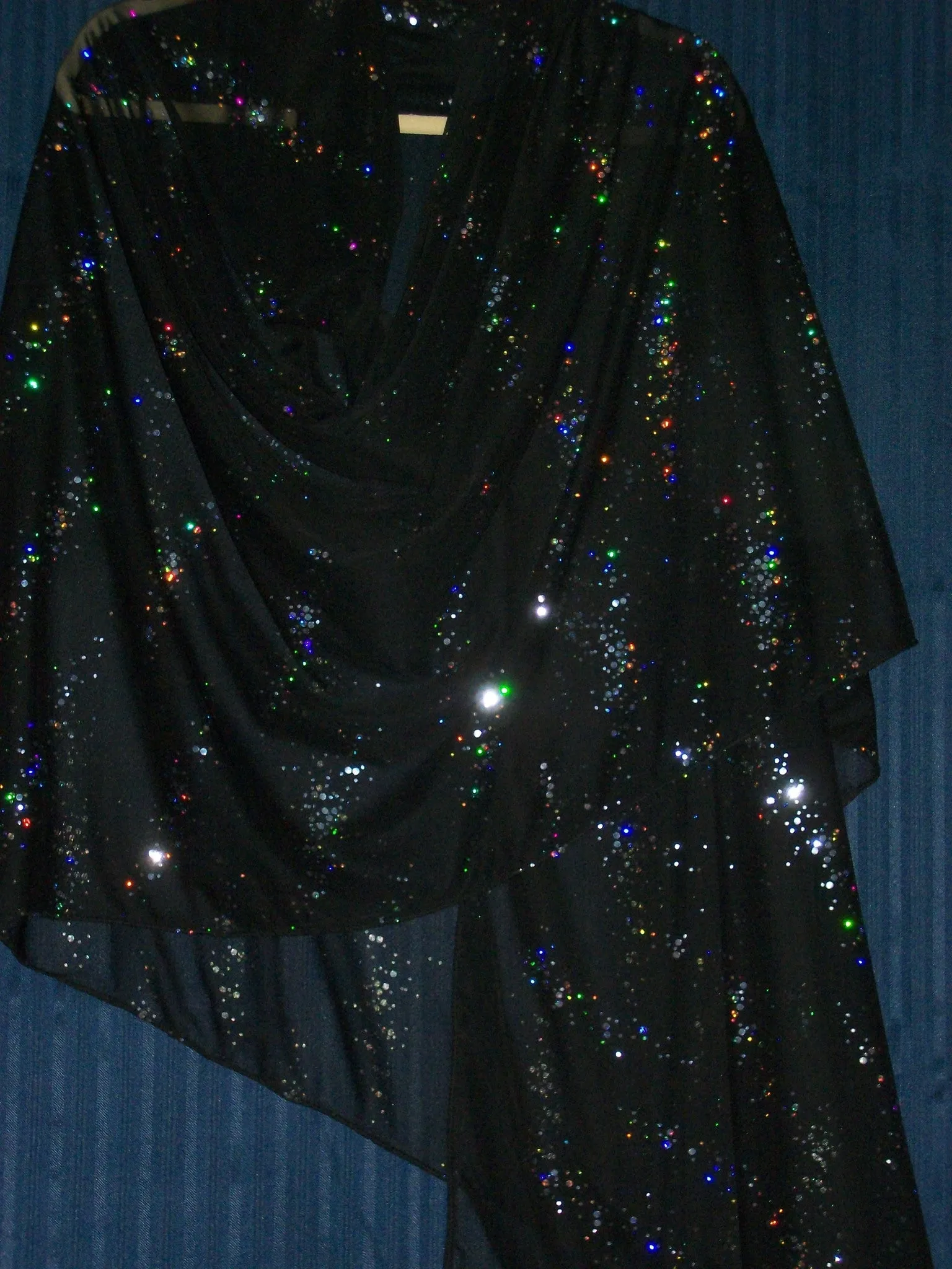 Scarf Black Shimmer