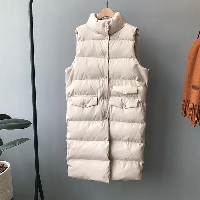 Sleeveless Puffer Jacket