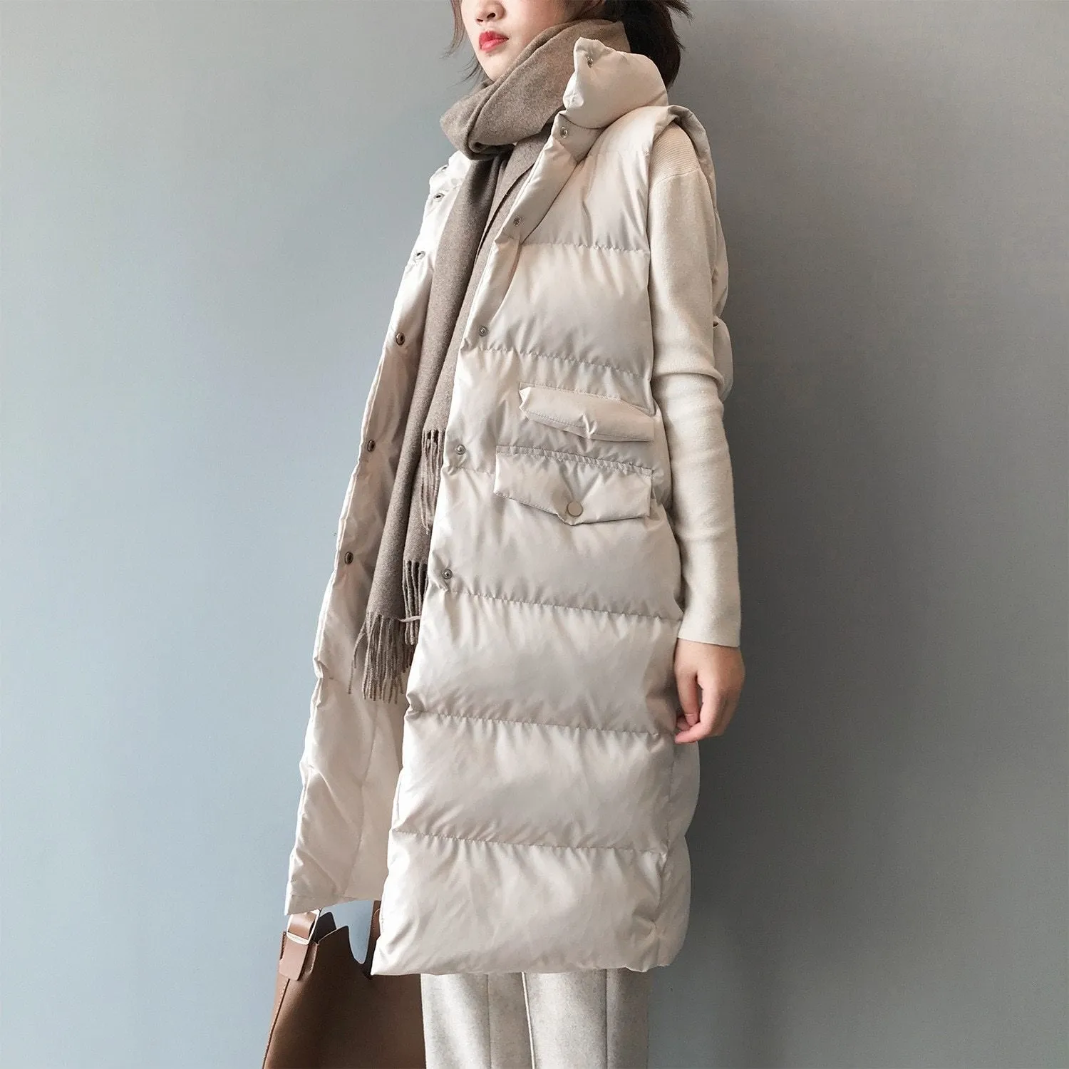 Sleeveless Puffer Jacket