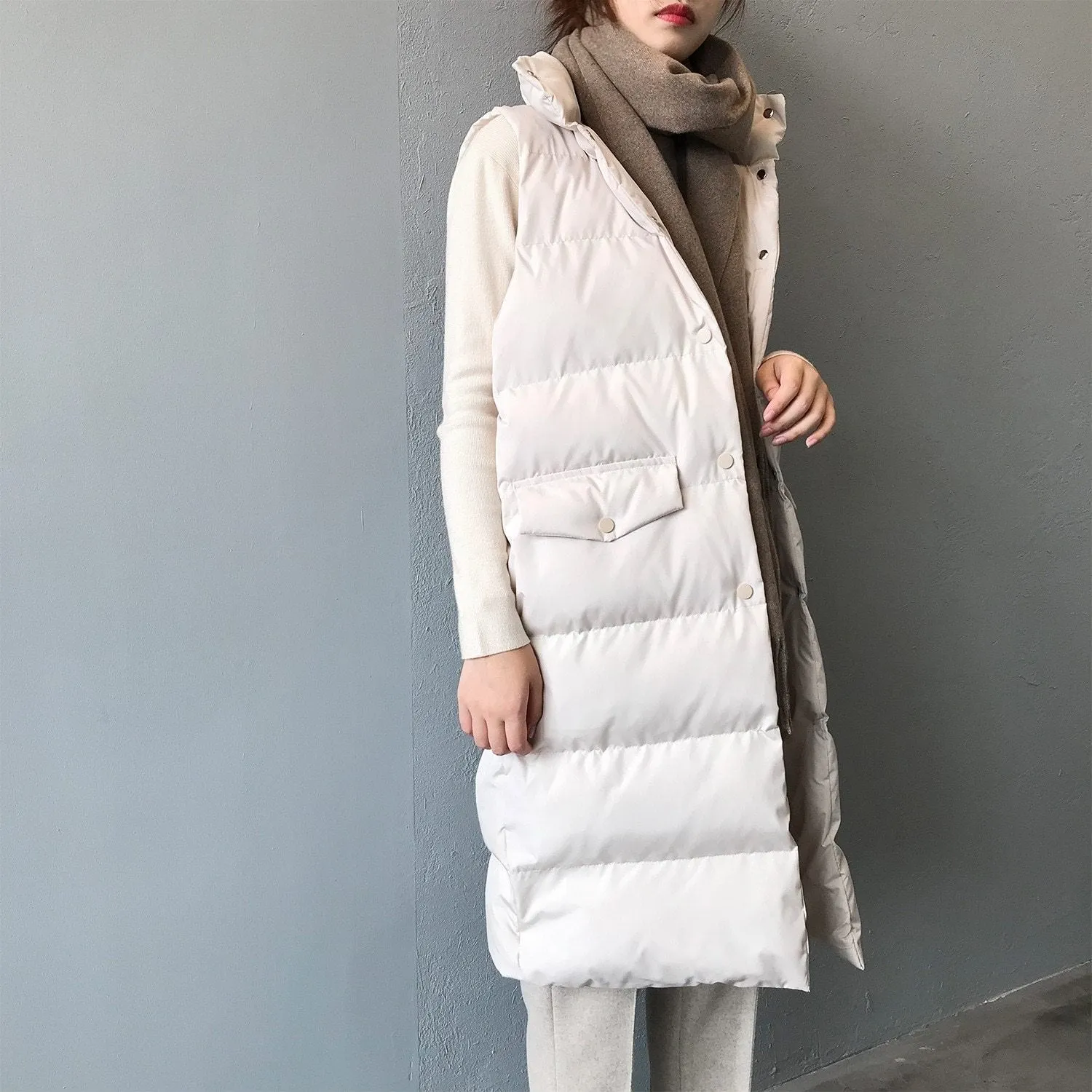 Sleeveless Puffer Jacket