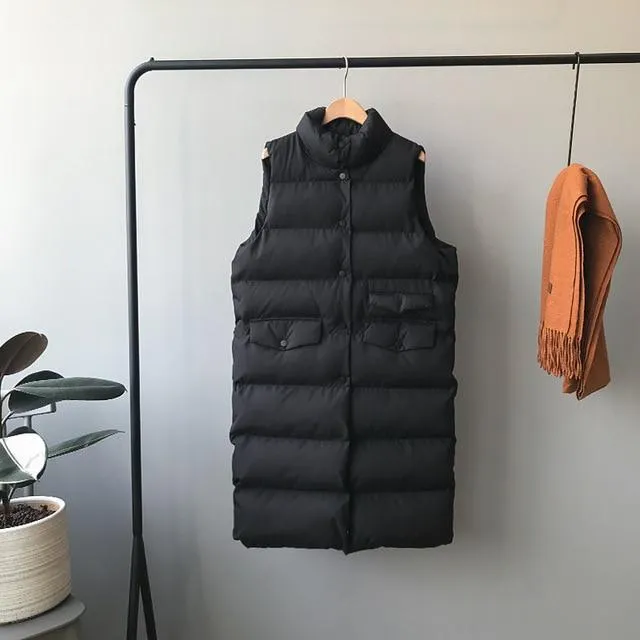 Sleeveless Puffer Jacket