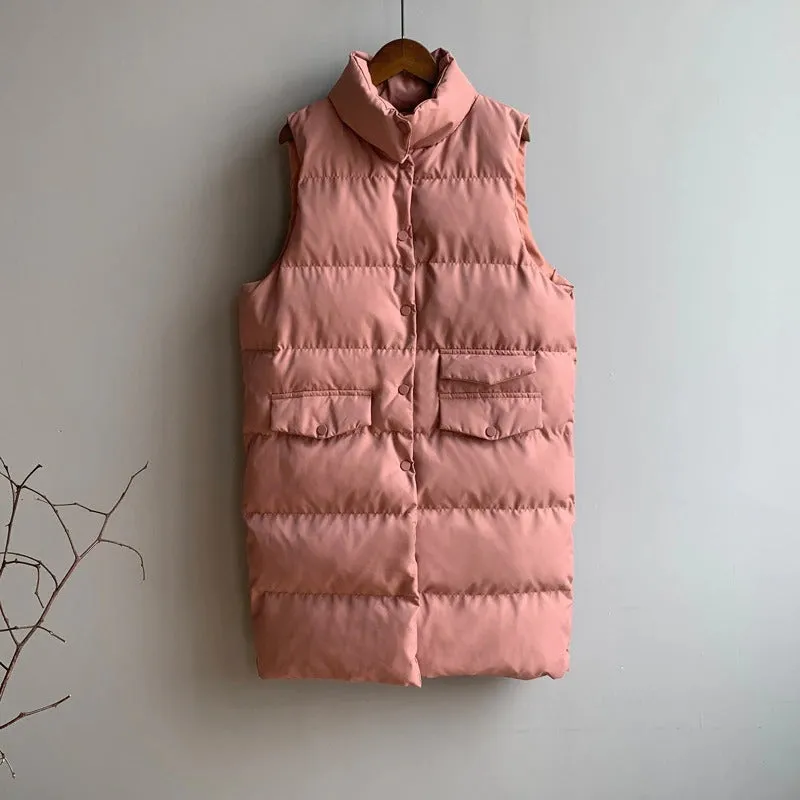 Sleeveless Puffer Jacket