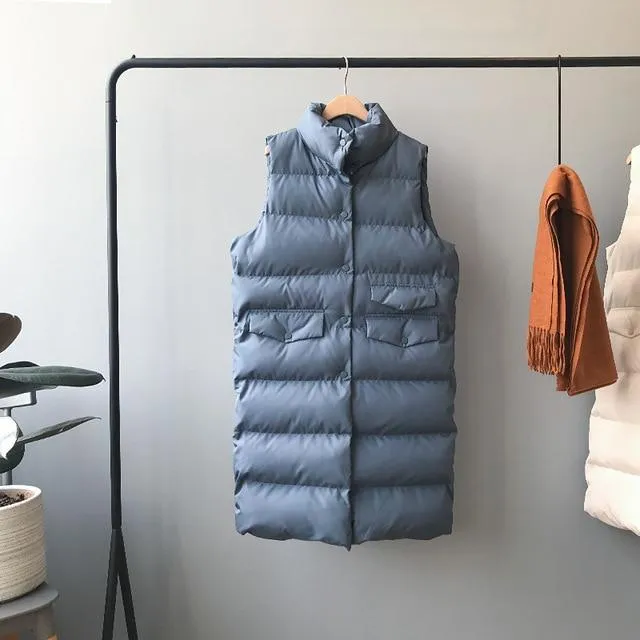 Sleeveless Puffer Jacket