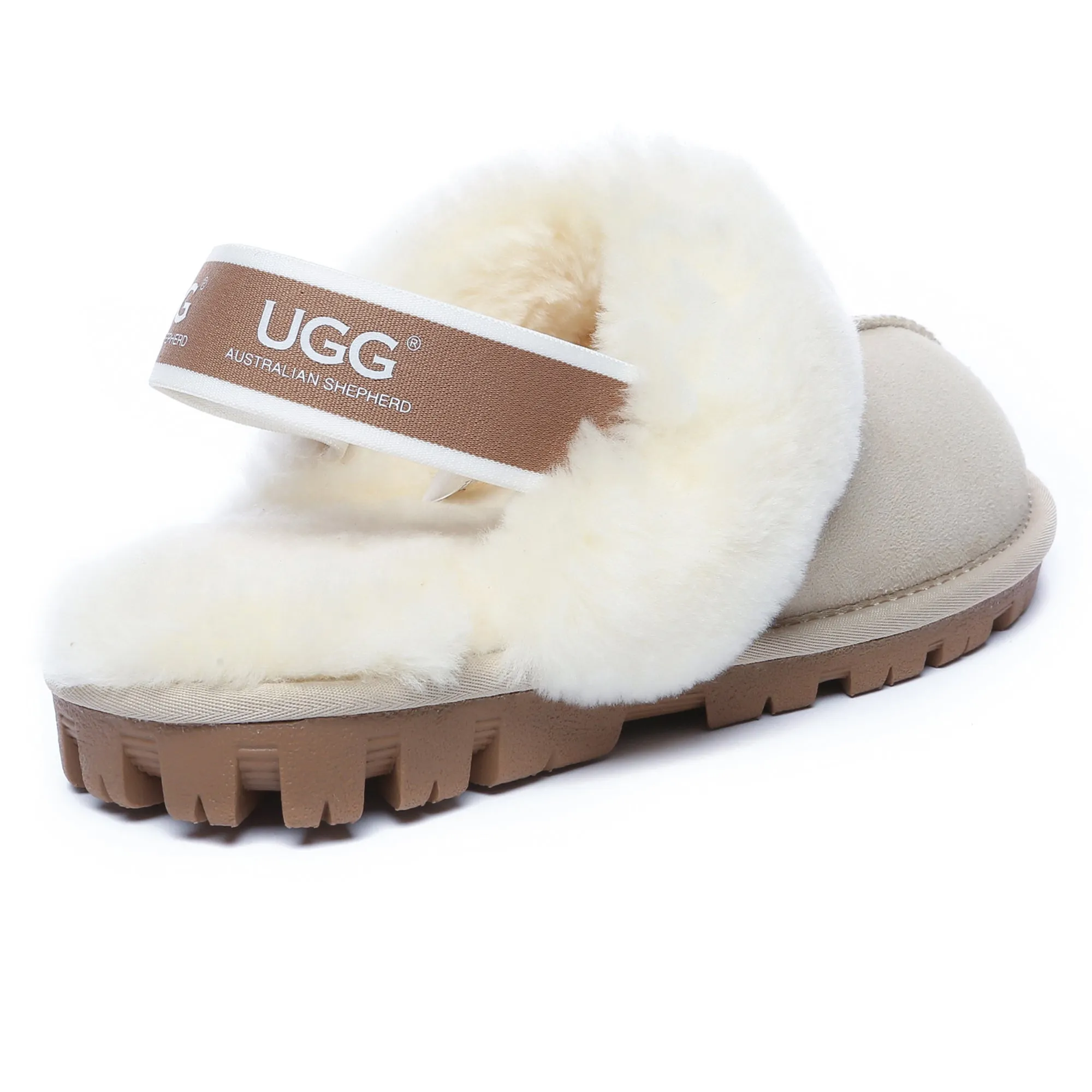 Slingback Premium Anti-Slip UGG Slippers