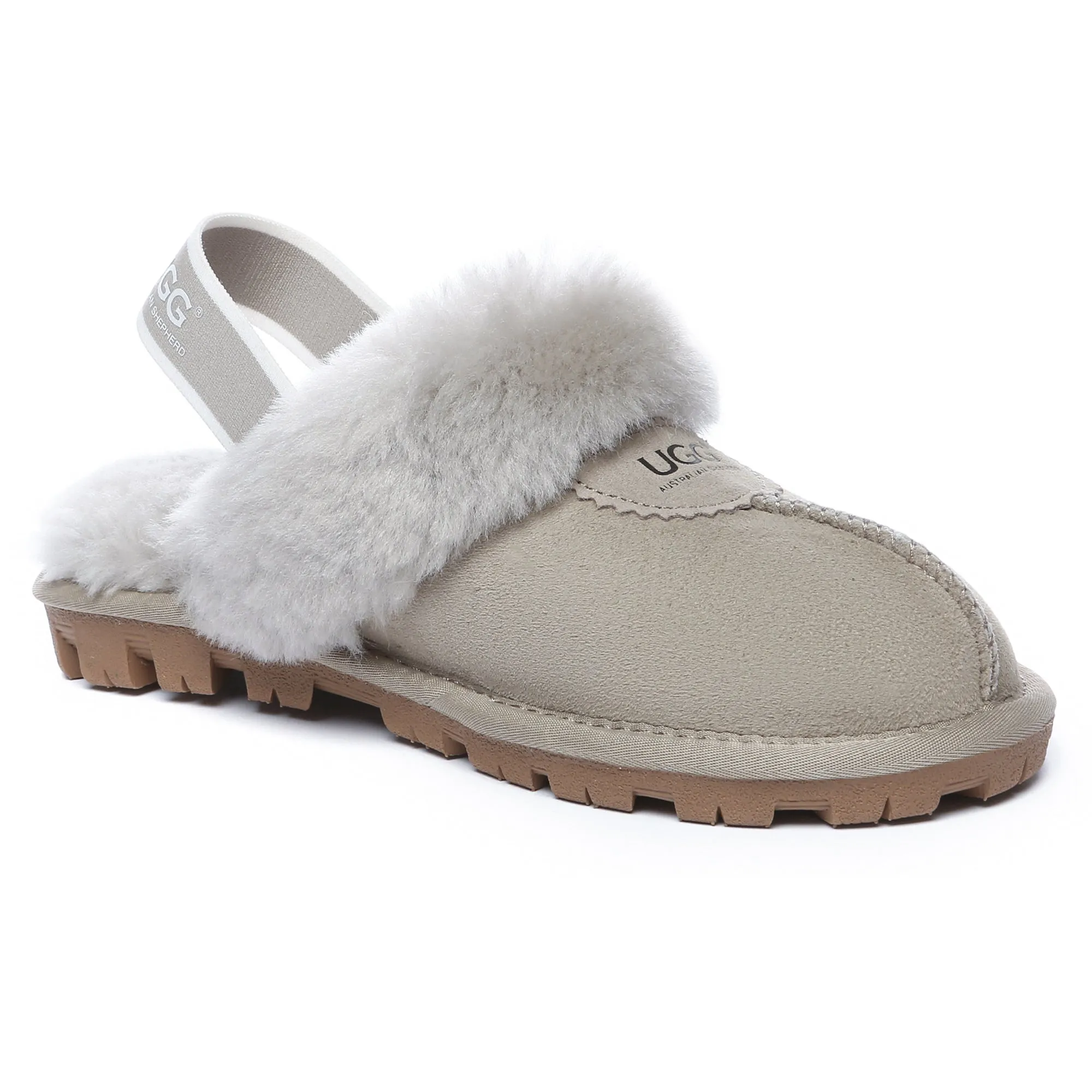 Slingback Premium Anti-Slip UGG Slippers