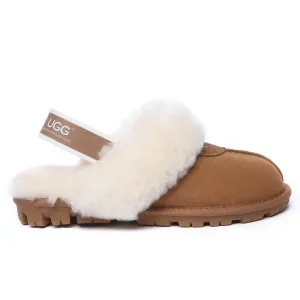 Slingback Premium Anti-Slip UGG Slippers