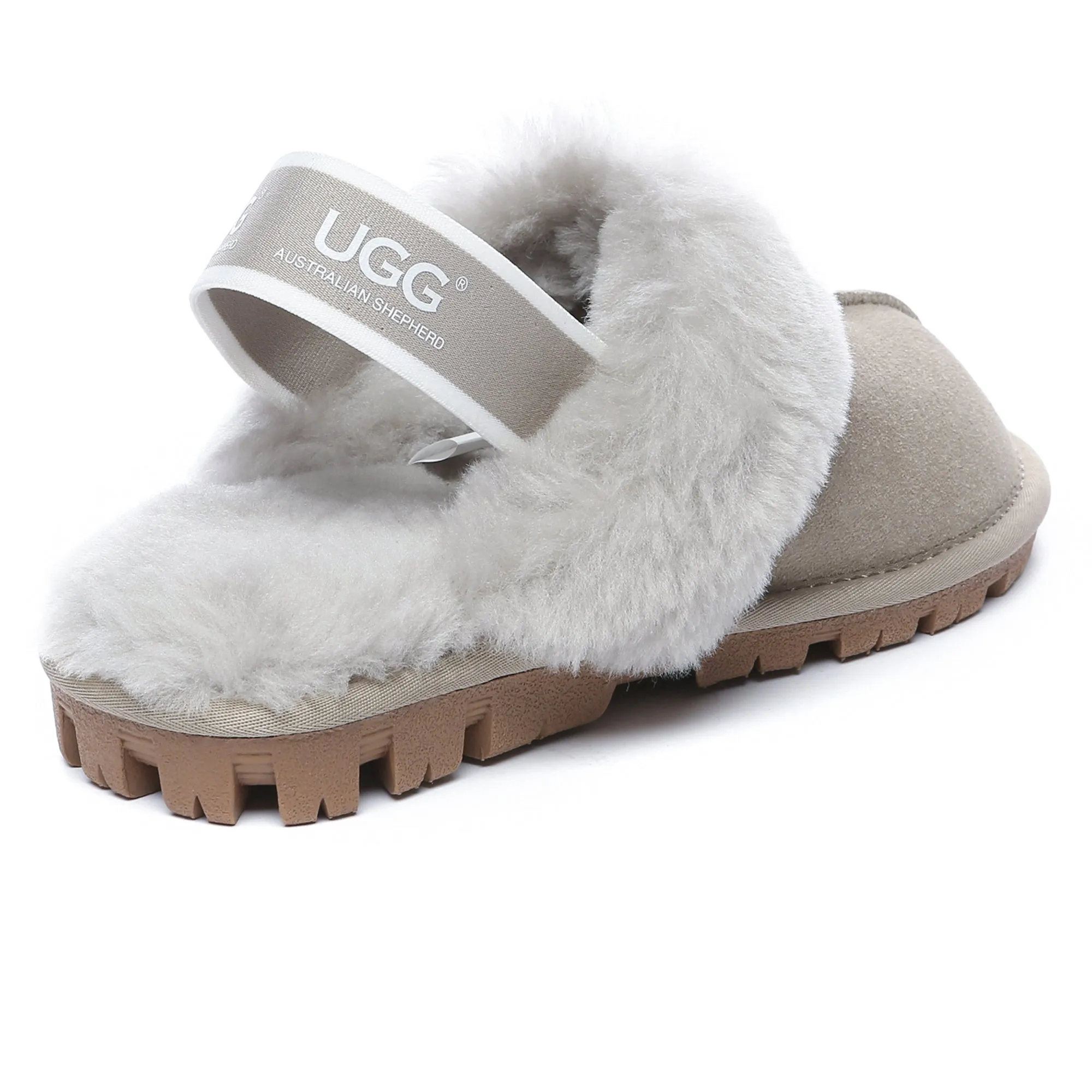 Slingback Premium Anti-Slip UGG Slippers