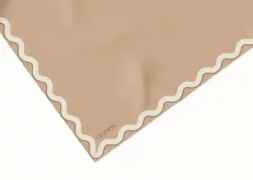 Sophie Camel Silk Scarf - 89x89cm