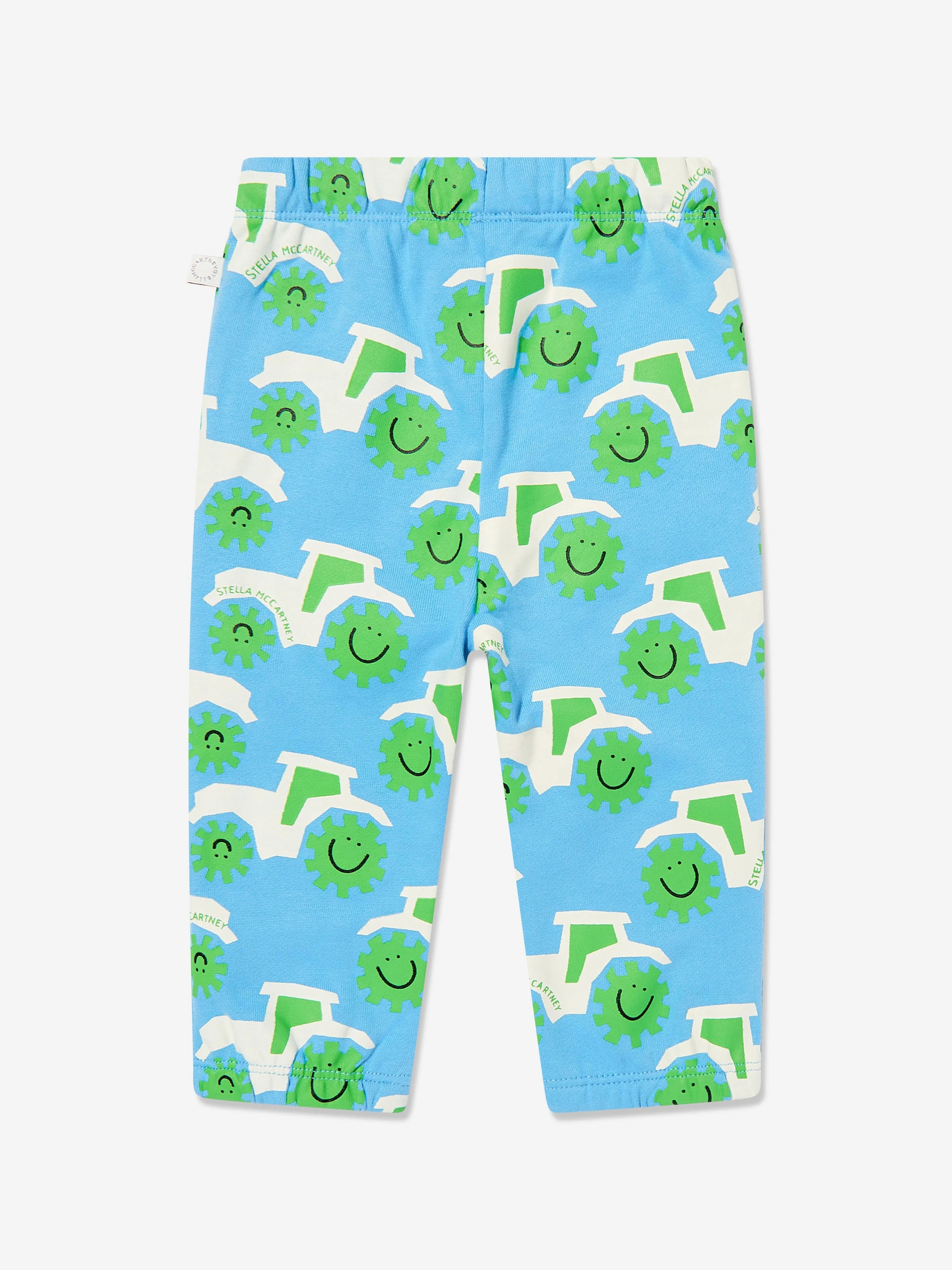 Stella McCartney Baby Boys Tractor Joggers in Blue