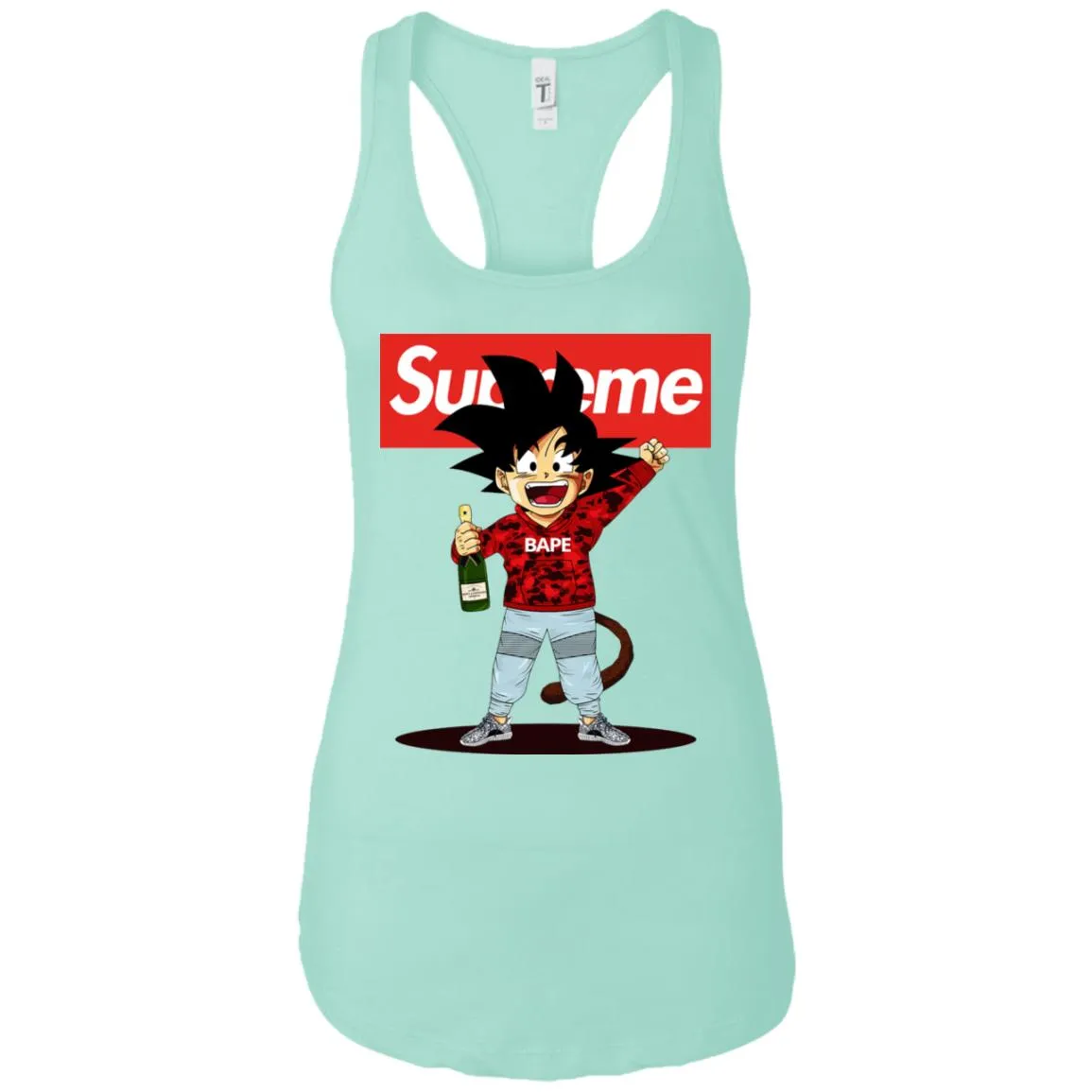 Supreme Songoku T-shirt Women Tank Top