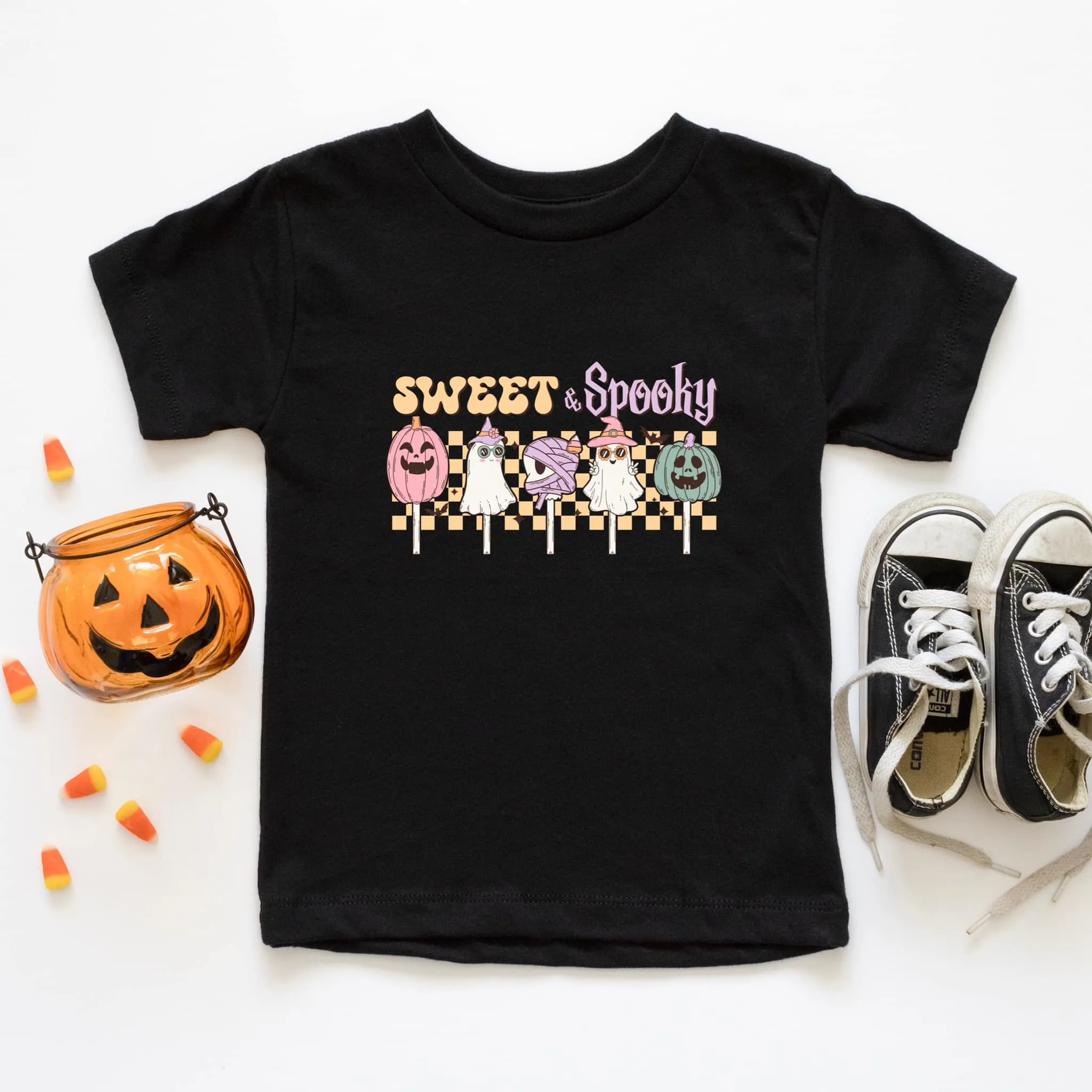 Sweet and Spooky | Girls Halloween Shirt