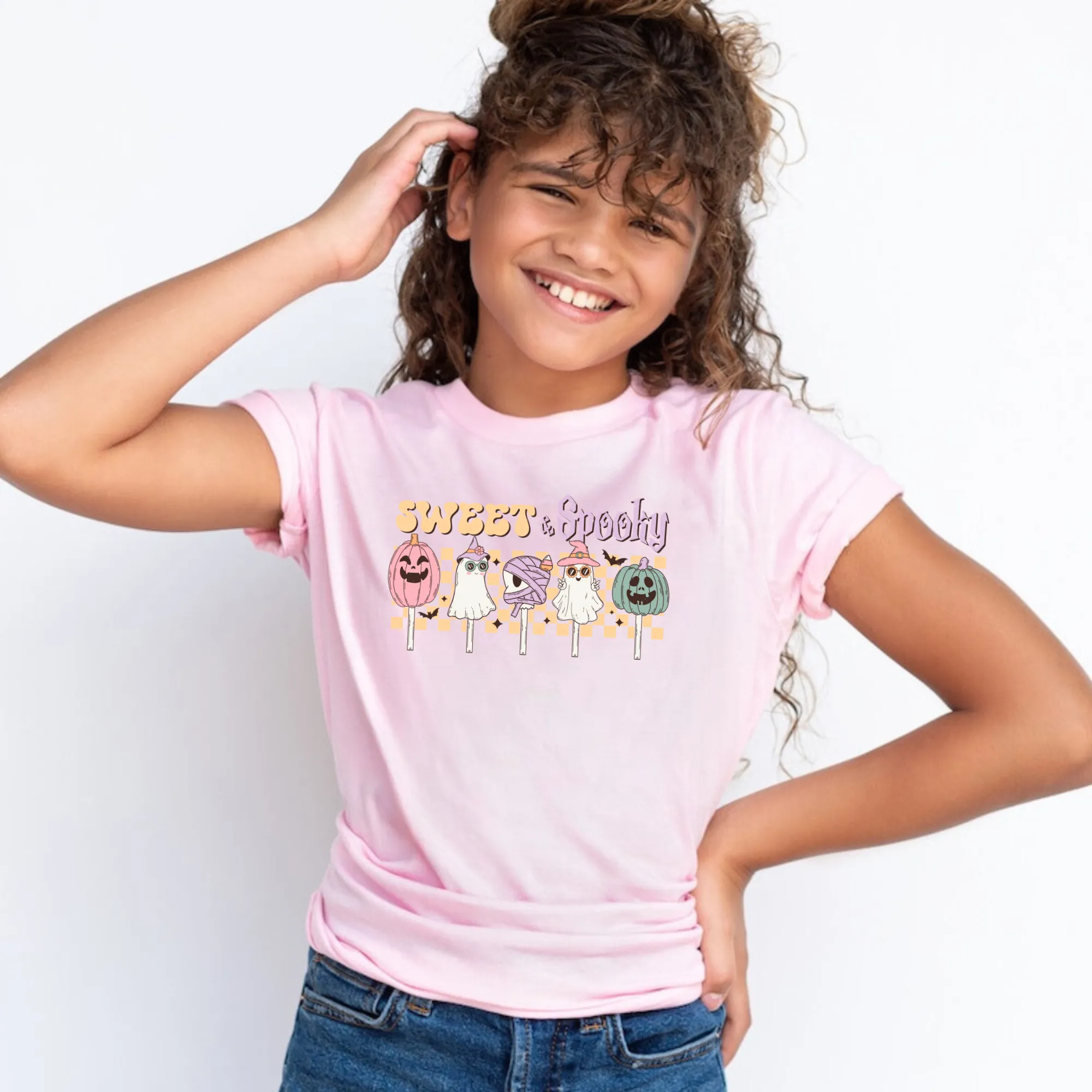 Sweet and Spooky | Girls Halloween Shirt