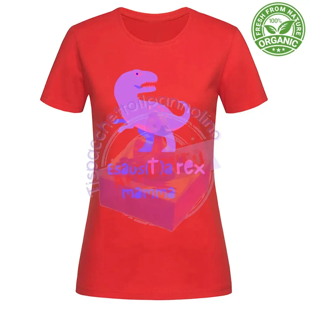 T-Shirt Woman Organic Esaustarex mamma t-shirt mamma stanca ma forte com