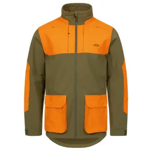 Tackle Softshell Jacket - Dark Olive/Blaze Orange by Blaser