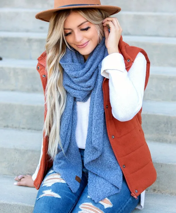 Taffie Draped Cozy Scarf