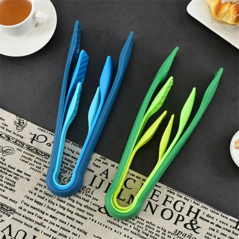 TEEK - 3Pcs Non-Slip Food Tong Set