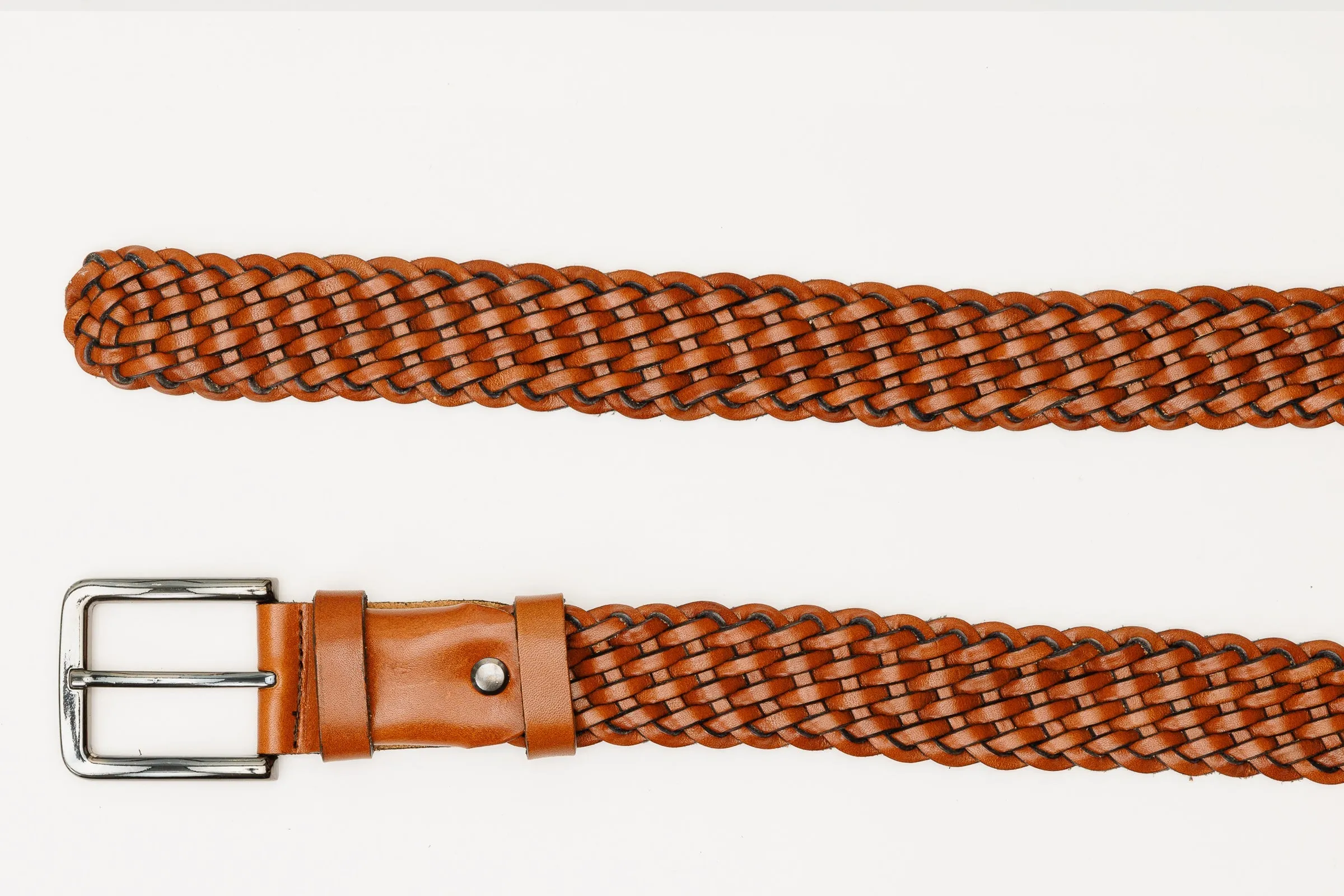 The Mclean Brown Leather Belt