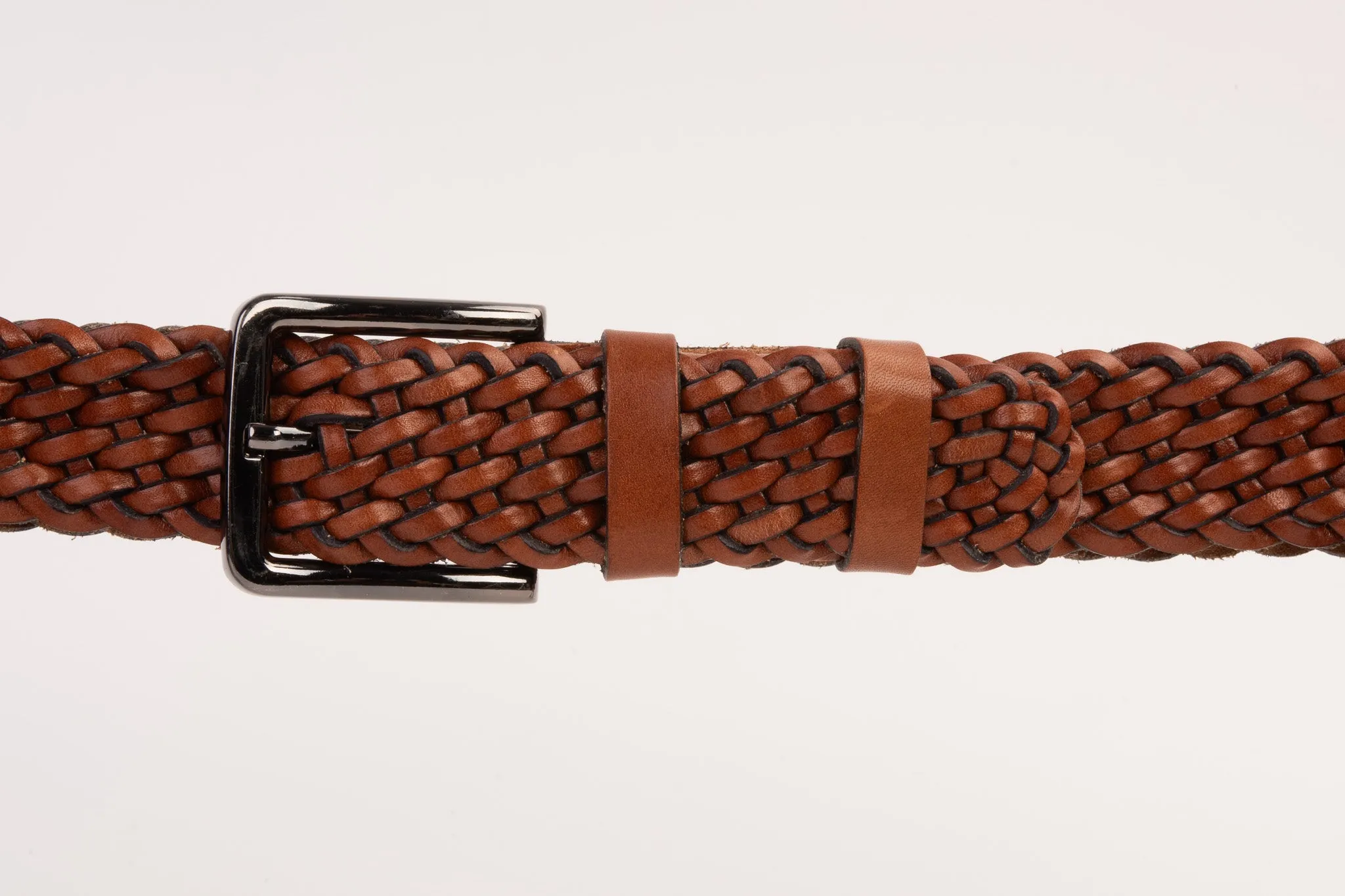 The Mclean Brown Leather Belt