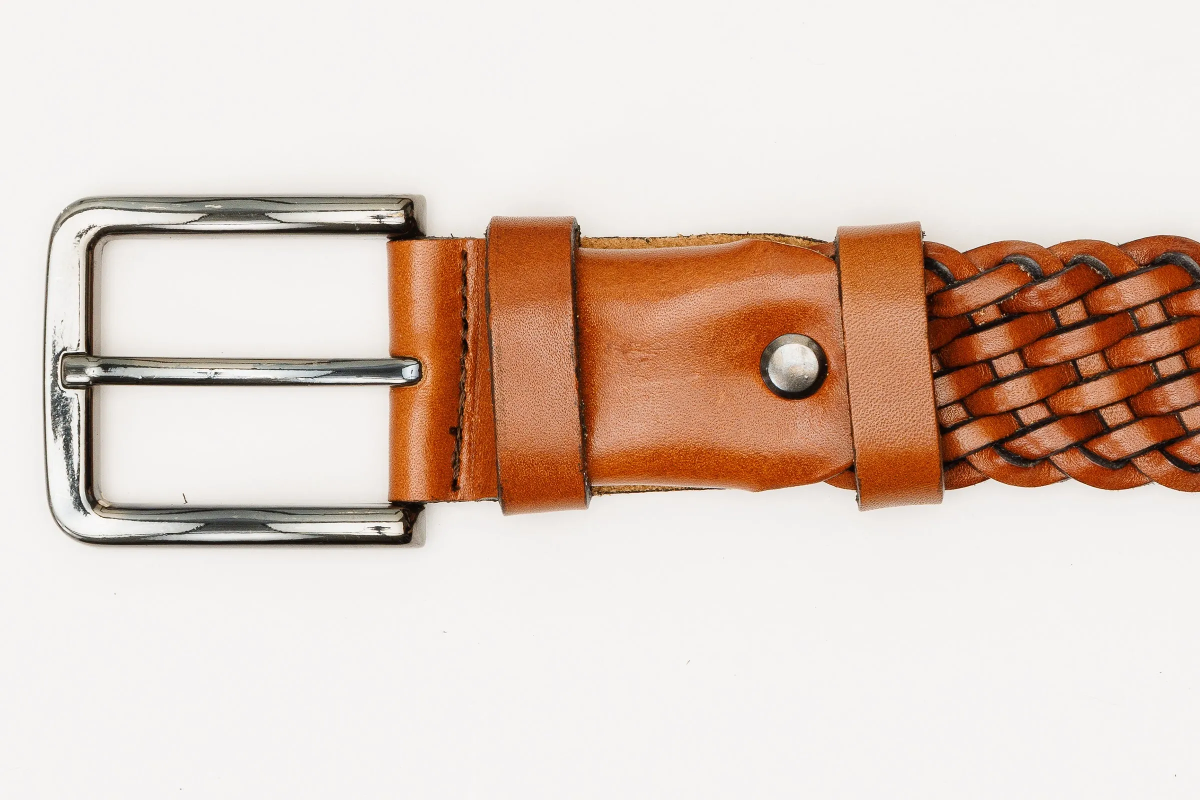 The Mclean Brown Leather Belt