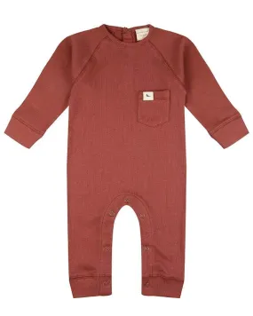 The Rib Romper - Brick